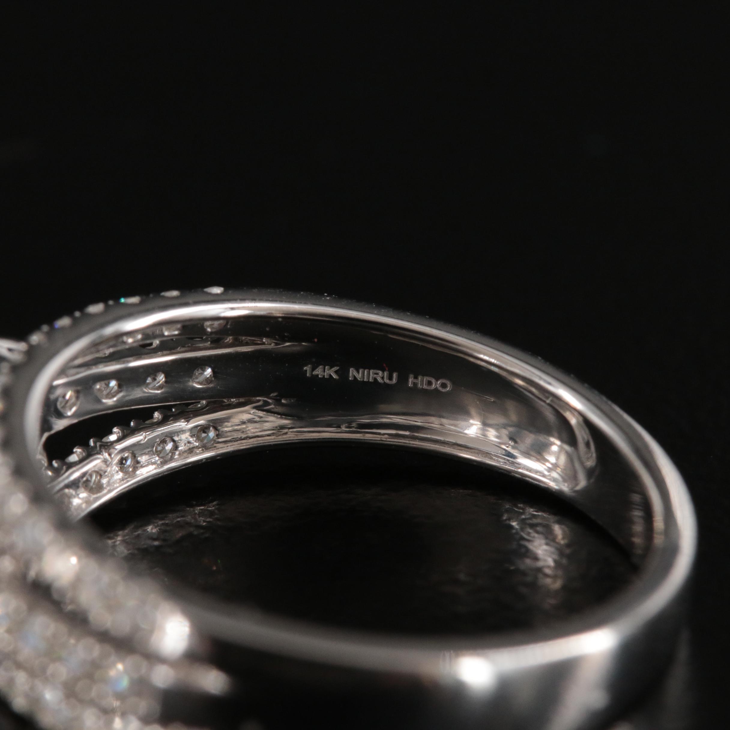 14K 1.57 CTW Lab Grown Diamond Ring