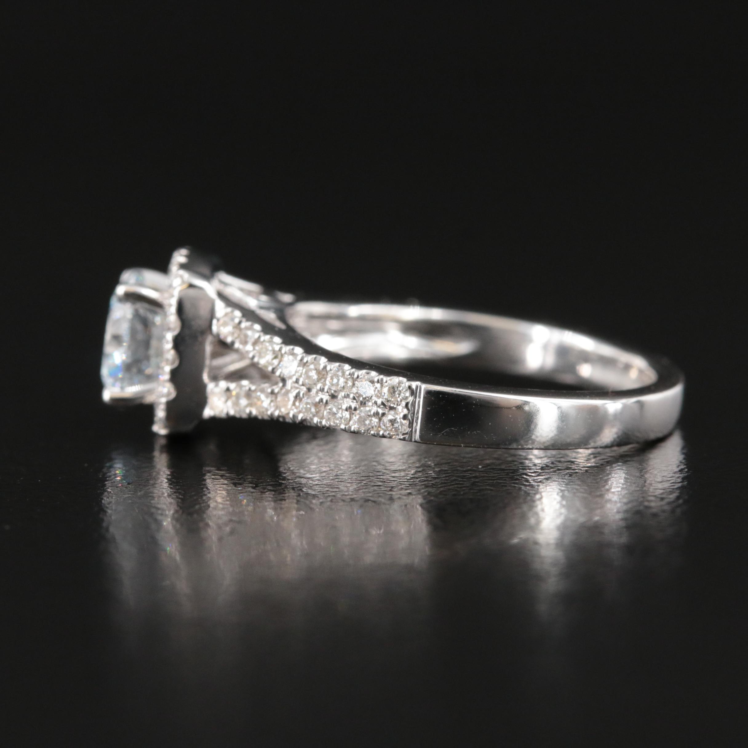 14K Lab Grown 1.50 CTW Diamond Ring
