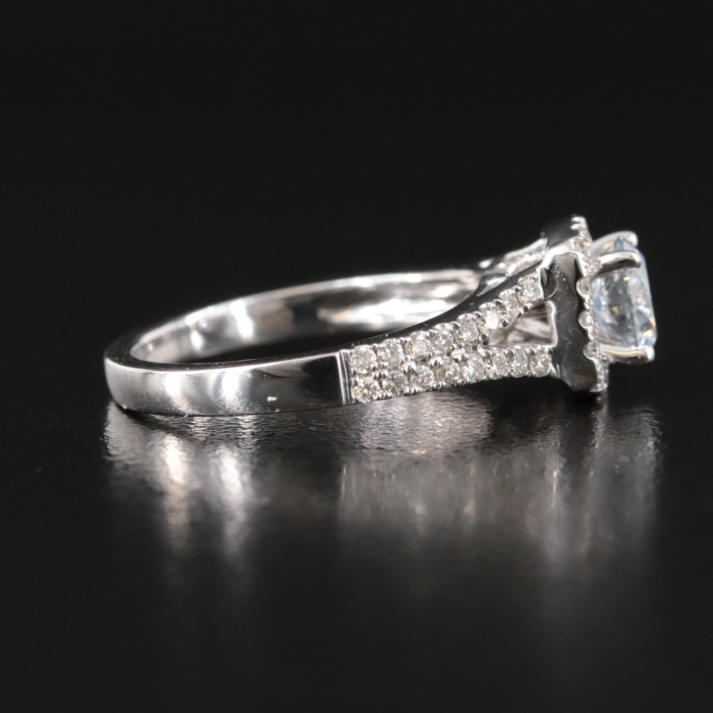 14K Lab Grown 1.50 CTW Diamond Ring