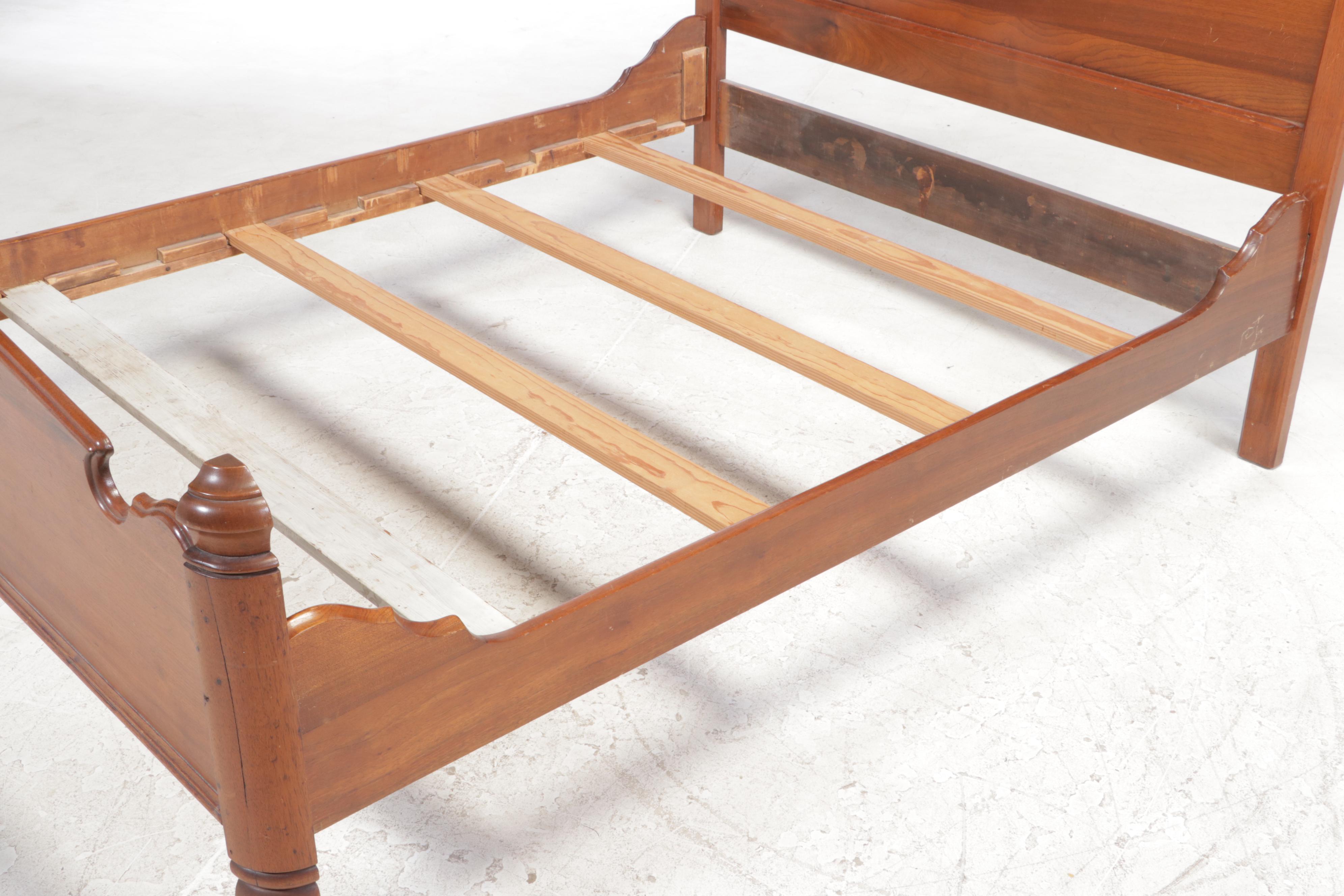 Victorian Walnut Bed Frame, Late 19th Century