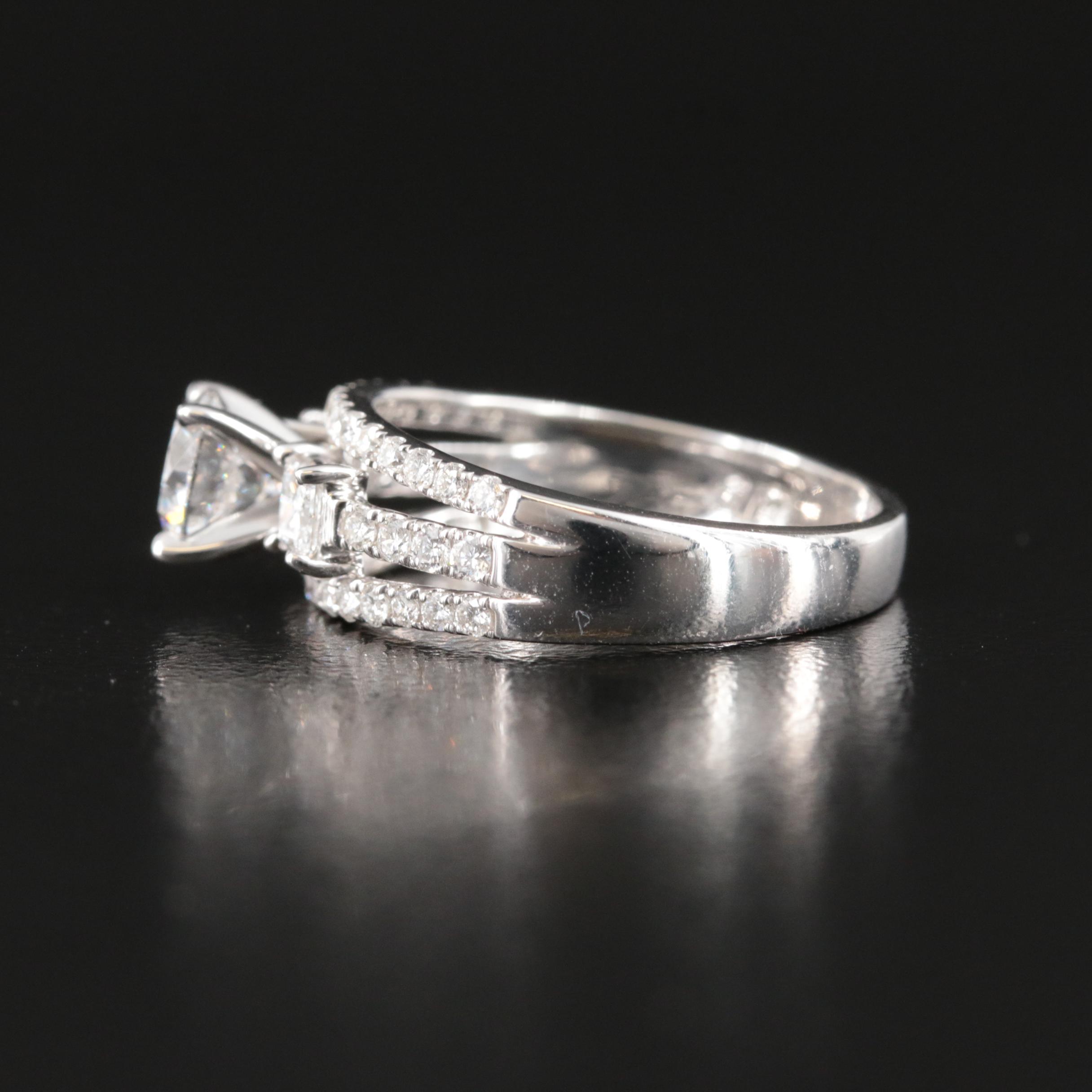 14K 1.47 CTW Lab Grown Diamond Ring