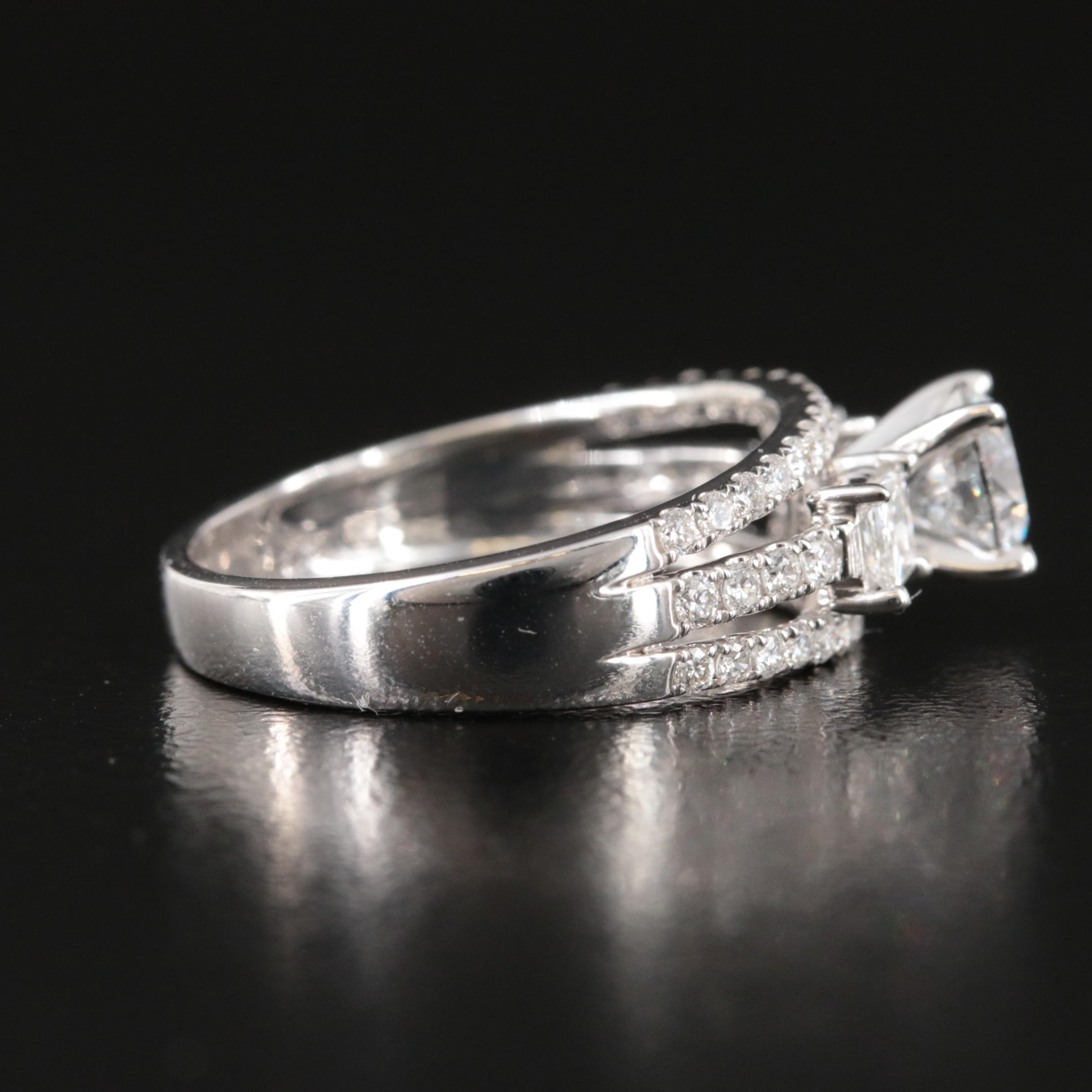 14K 1.47 CTW Lab Grown Diamond Ring