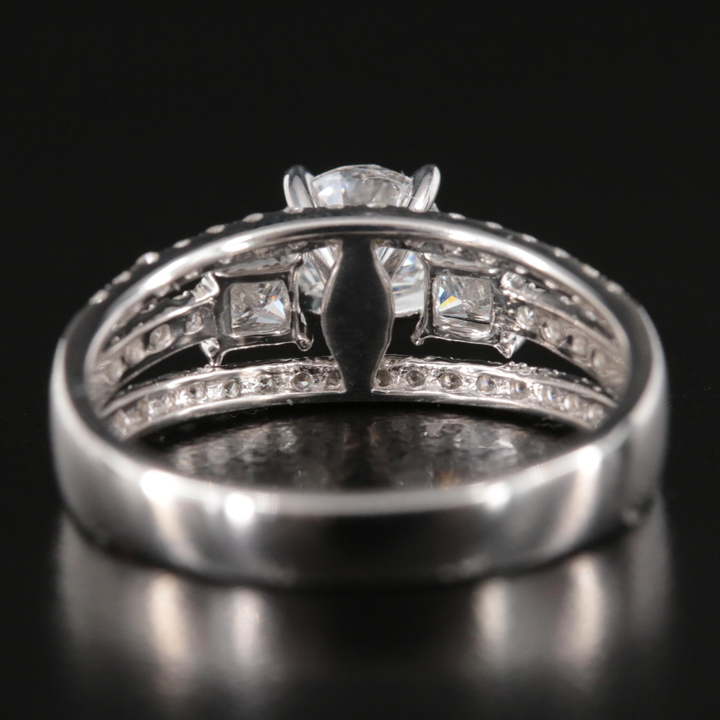 14K 1.47 CTW Lab Grown Diamond Ring