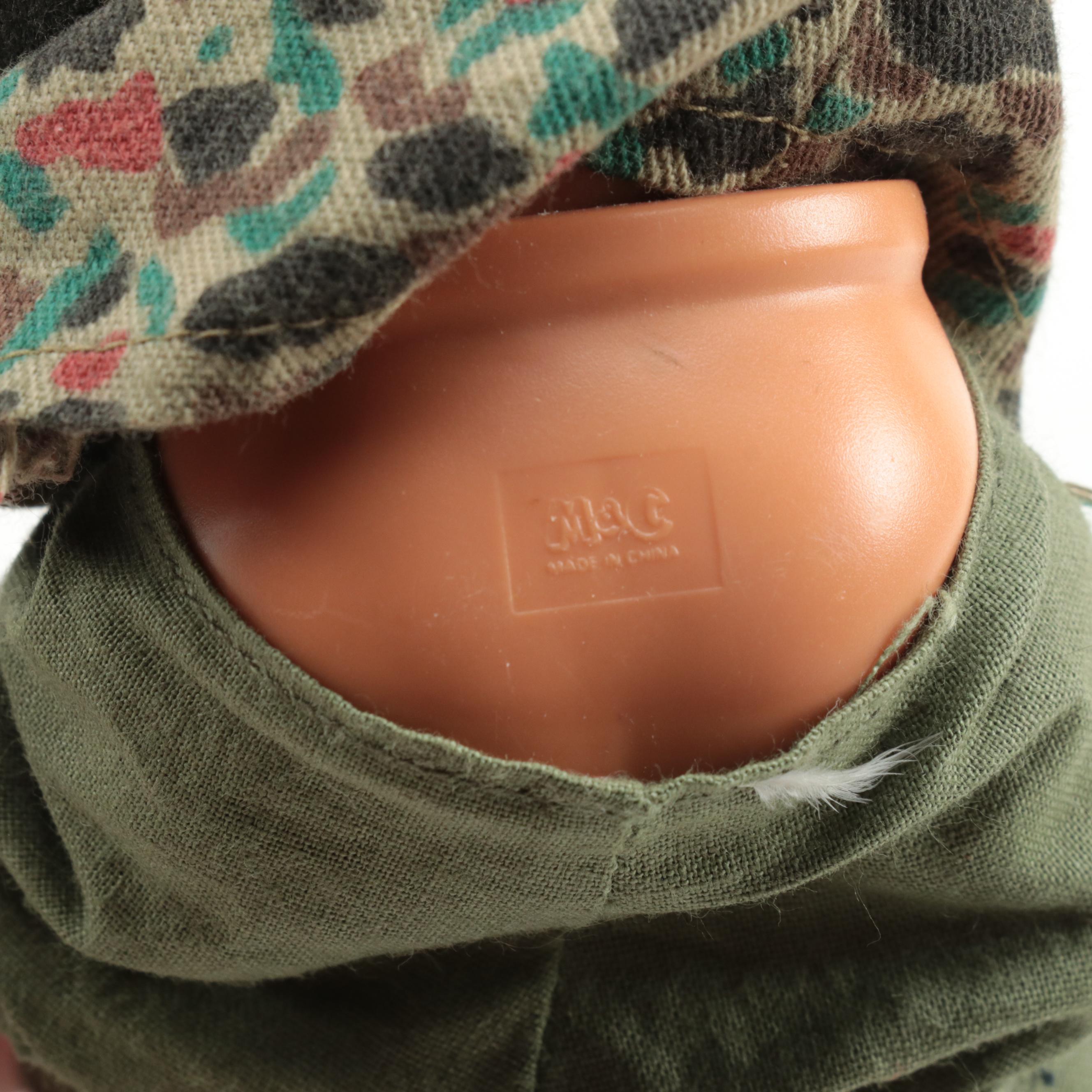 Hasbro G.I Joe and M&C Military, Fire Action Figures with Clothing, Accessories