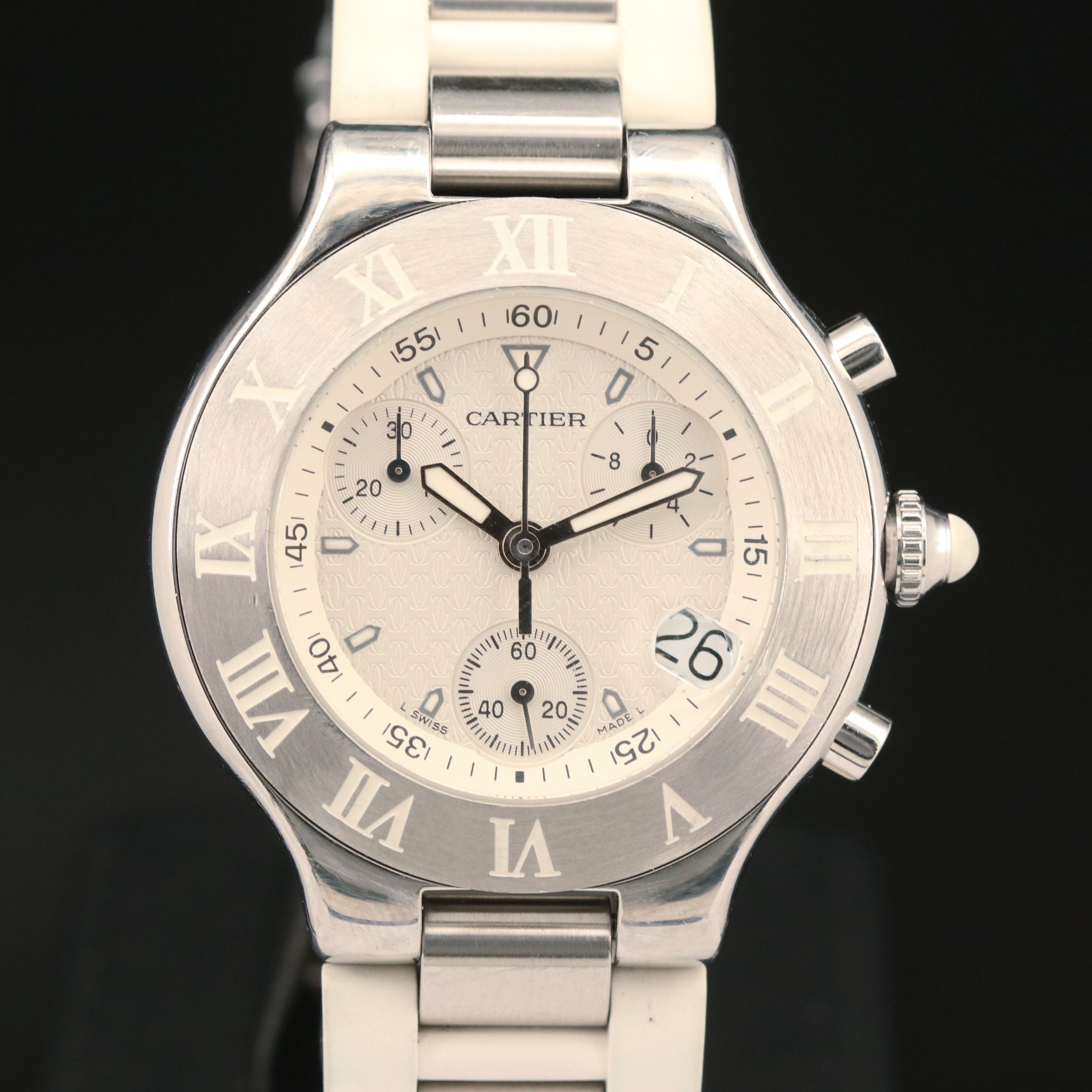 Cartier Chronoscaph 21 Quartz Watch