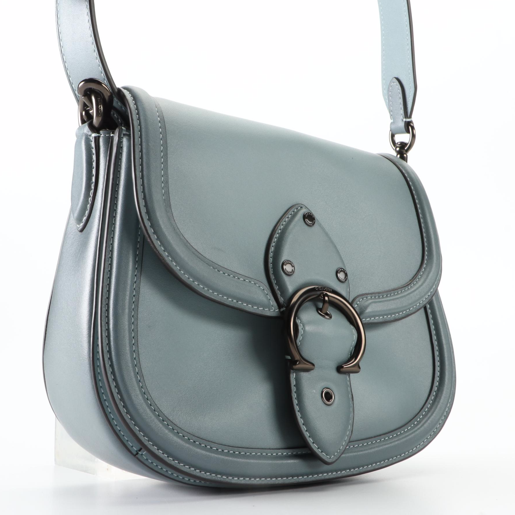 Coach Beat Saddlebag Crossbody in Glovetanned Leather