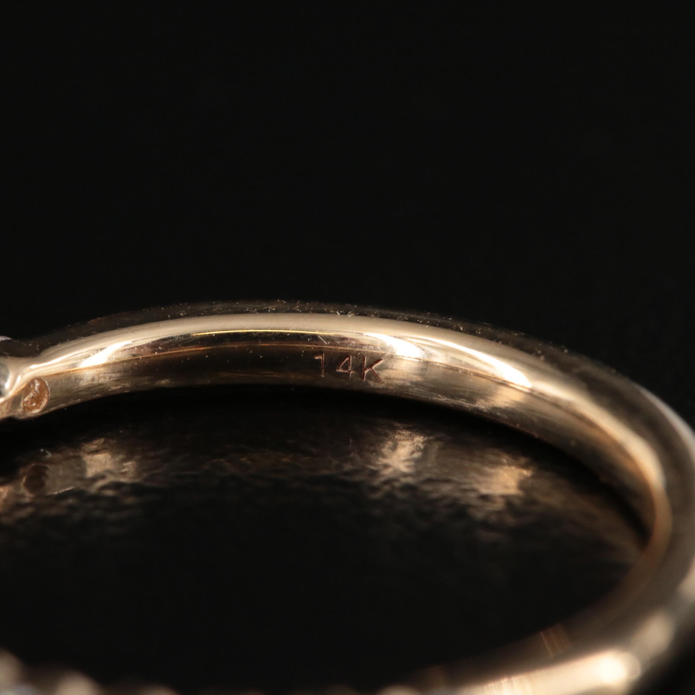 14K 0.28 CTW Diamond Band