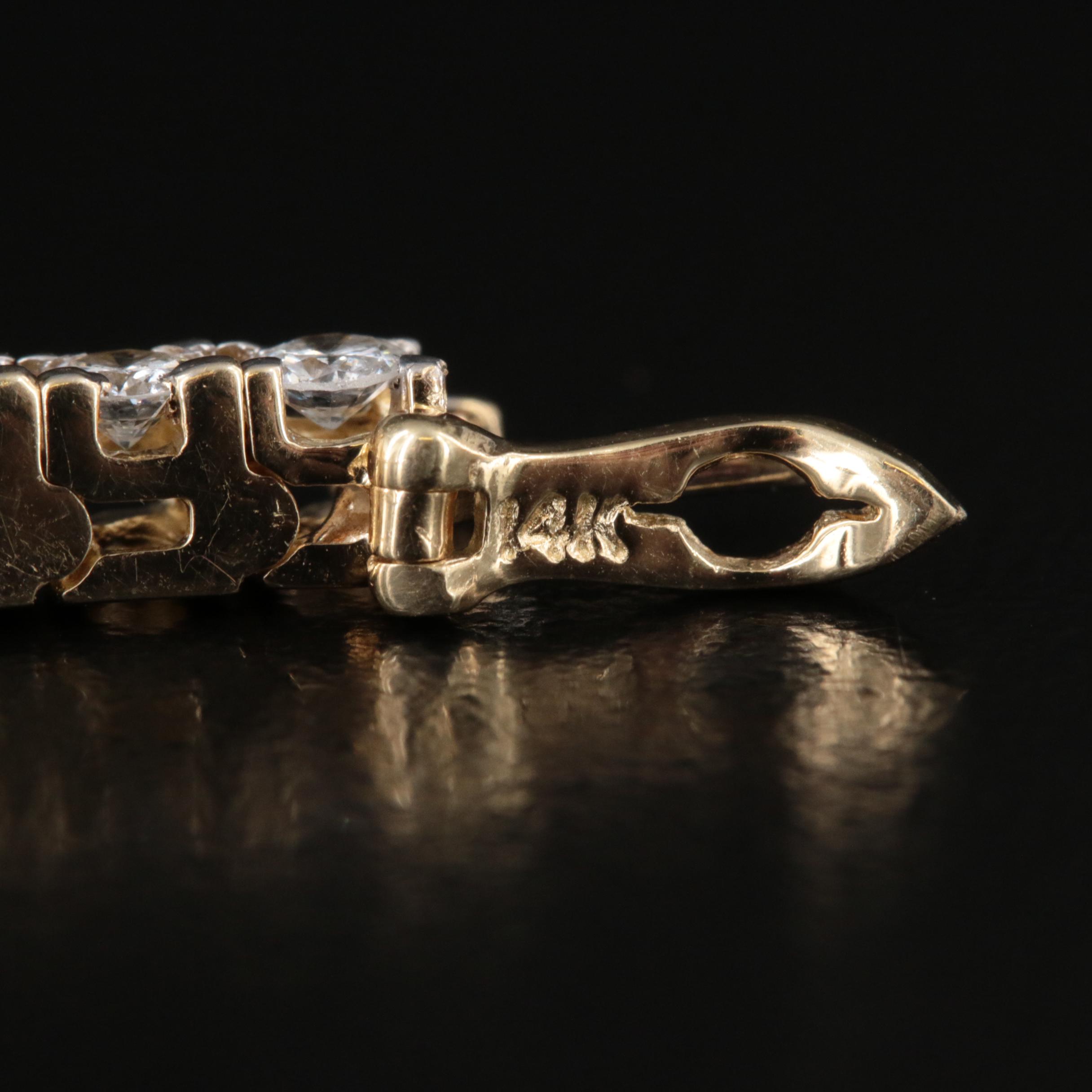 14K 4.98 CTW Diamond Bracelet