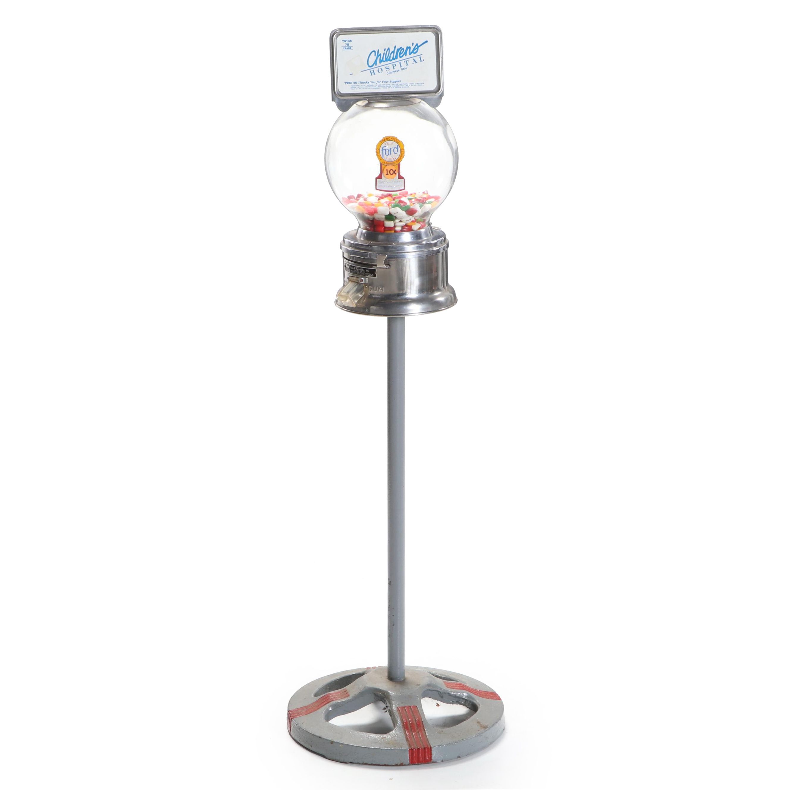 Ford Gum & Machine Co. Inc. Floorstanding Candy Machine