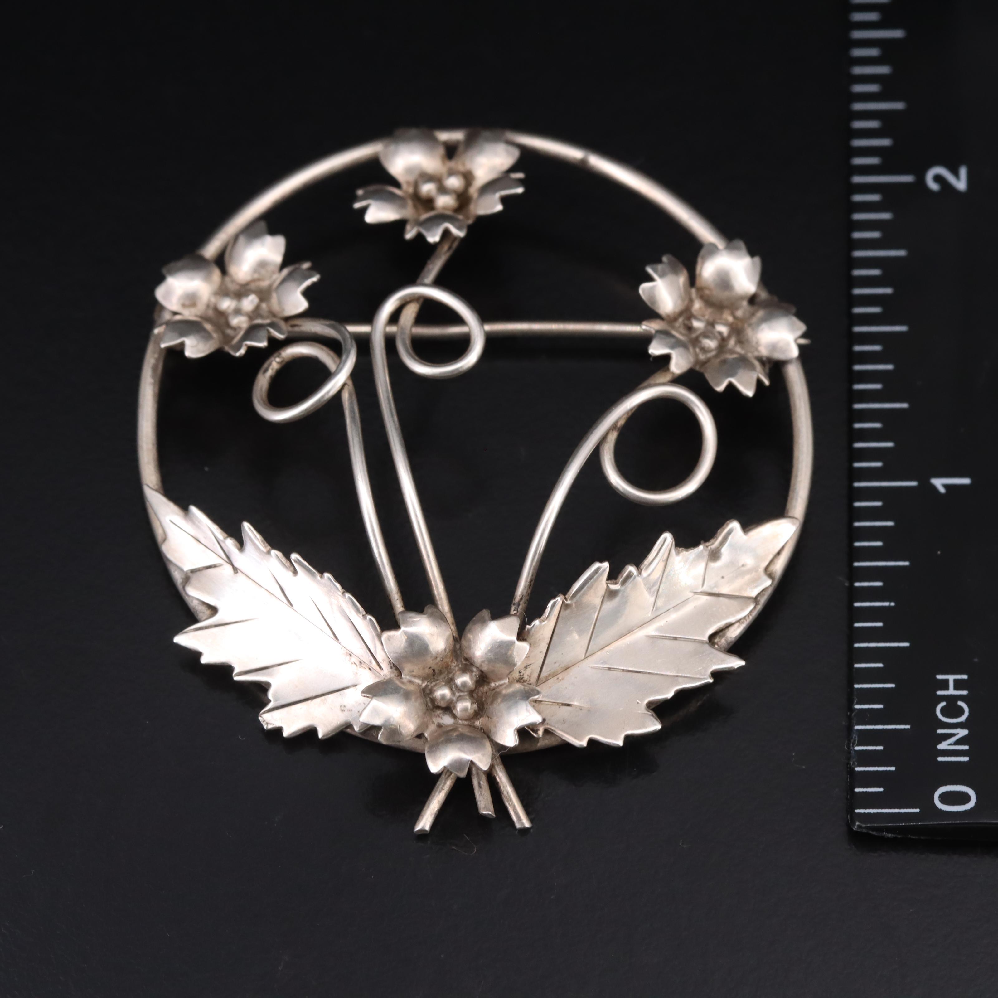 Sterling, Pearl and Bee Brooches Featured in Vintage Jewelry Collection