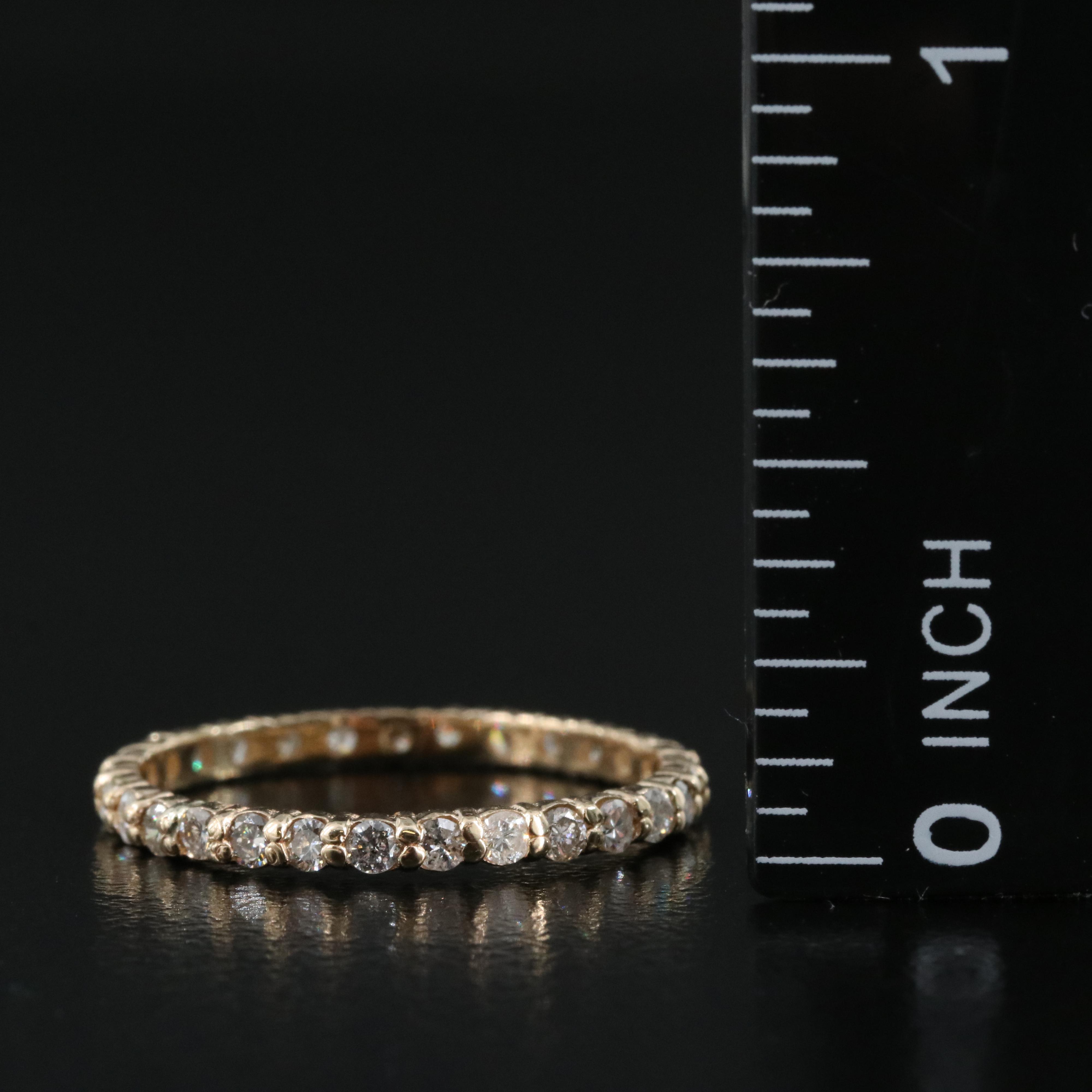 14K 1.37 CTW Diamond Eternity Bands