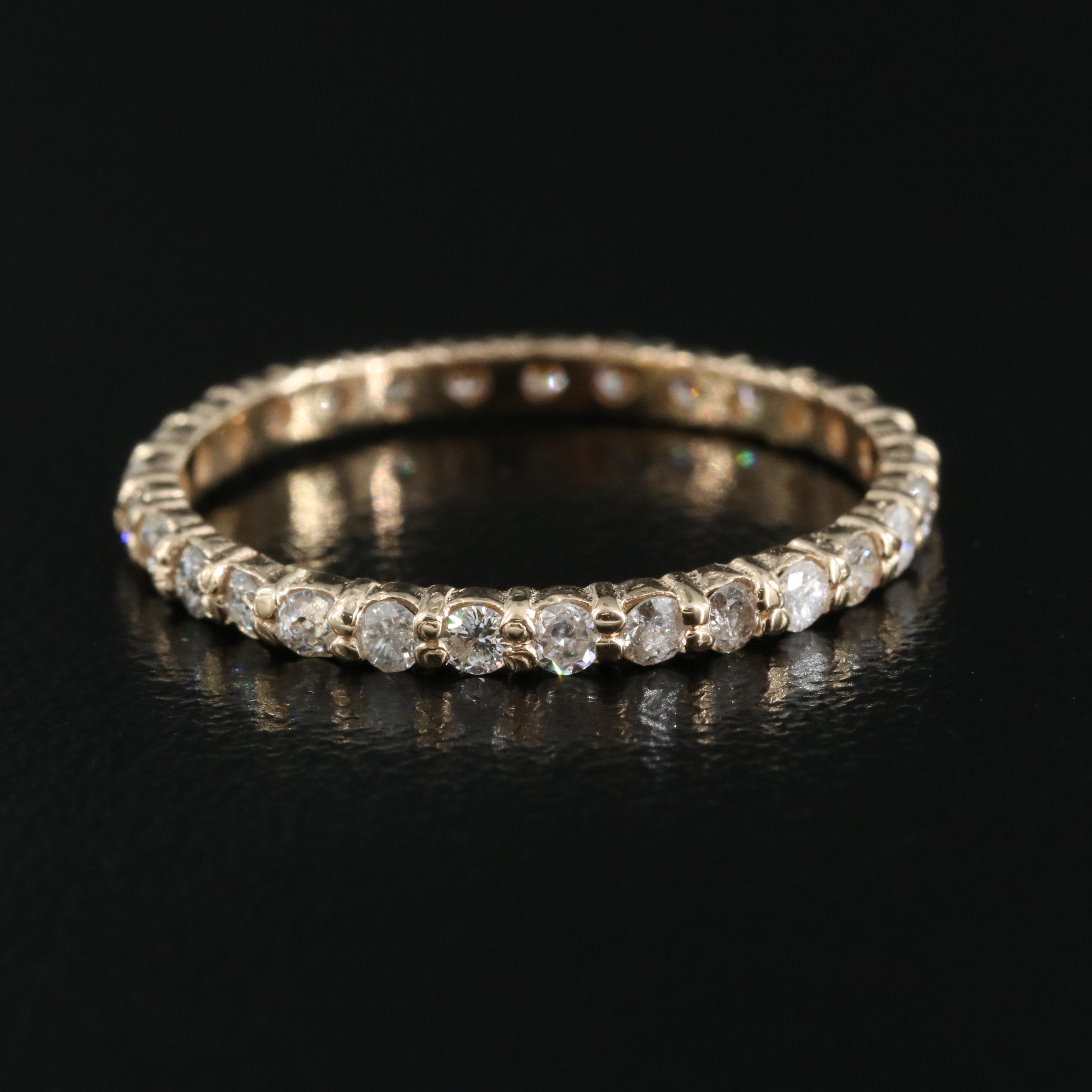 14K 1.37 CTW Diamond Eternity Bands