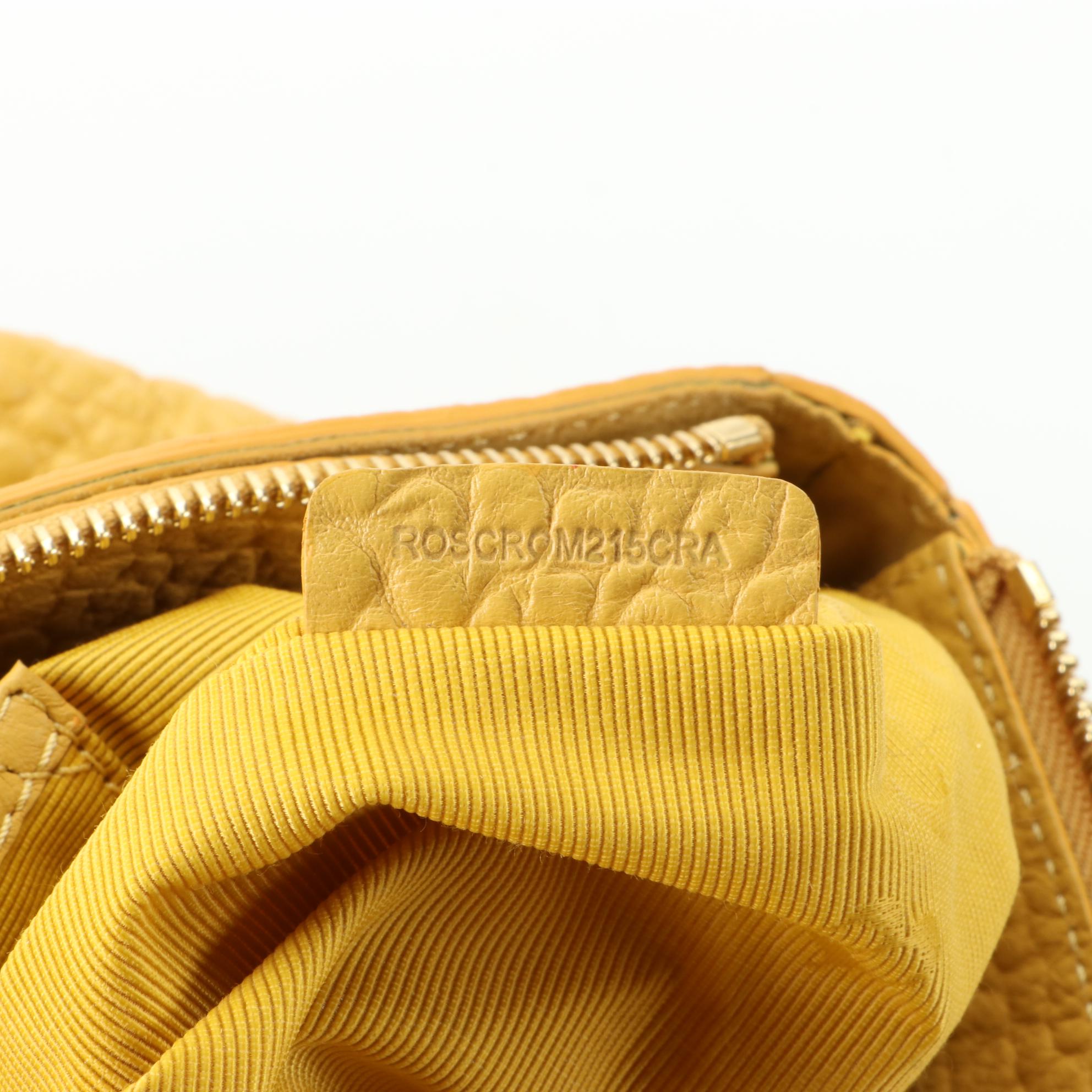 Burberry Dewsbury Two-Way Tote in Check Embossed Leather