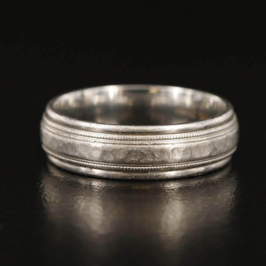 Platinum Hammered Band