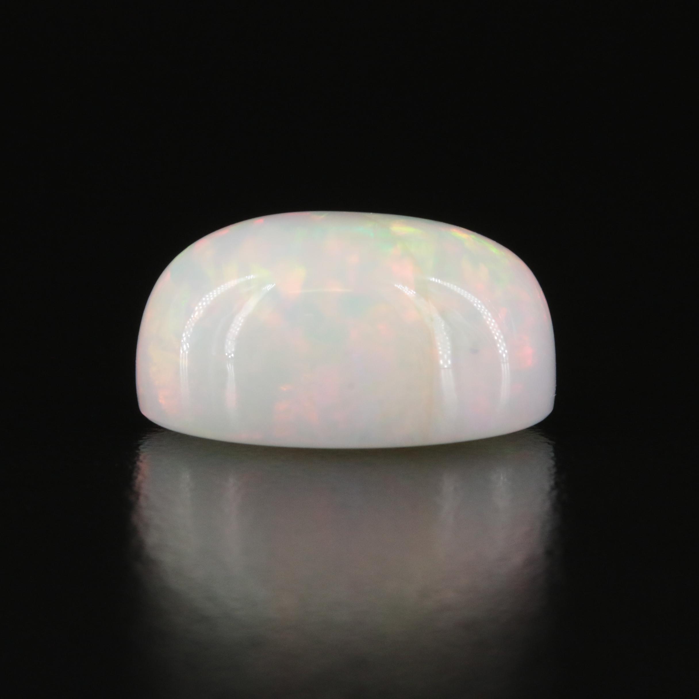 Loose 14.13 CT Oval Opal Cabochon