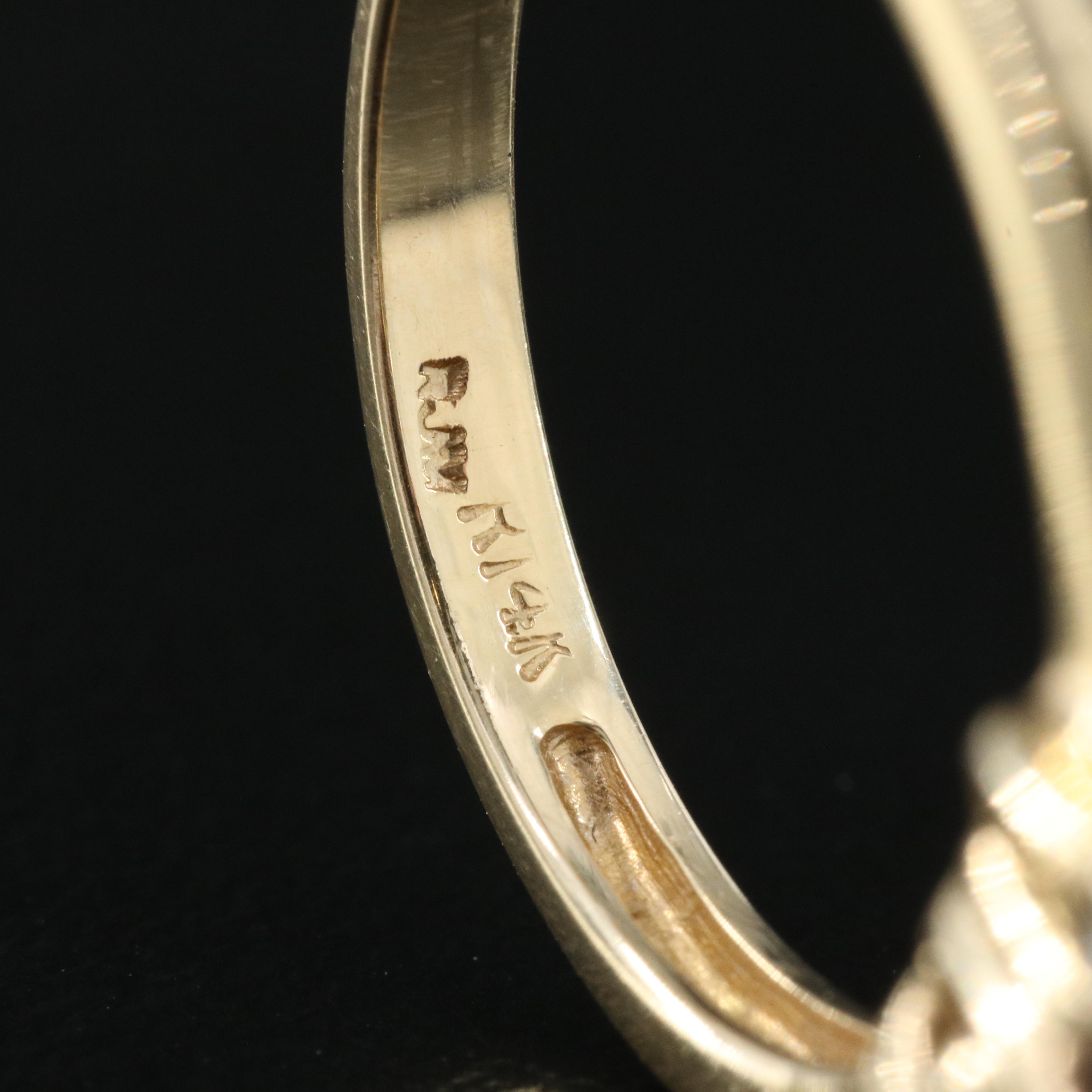 14K Tanzanite and Diamond Ring