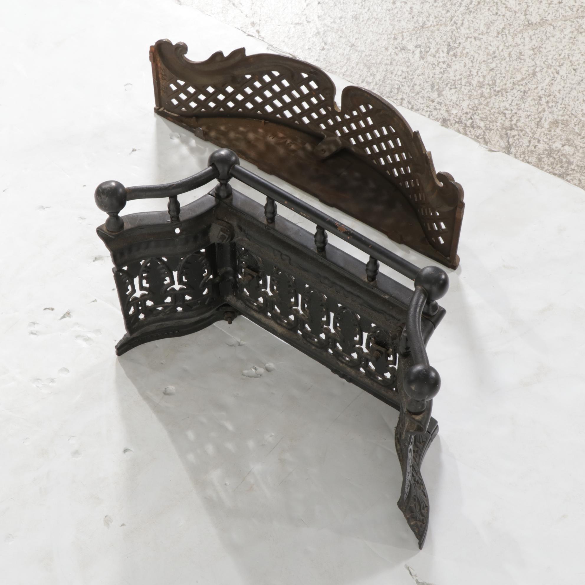 Cast Iron Fireplace Fenders