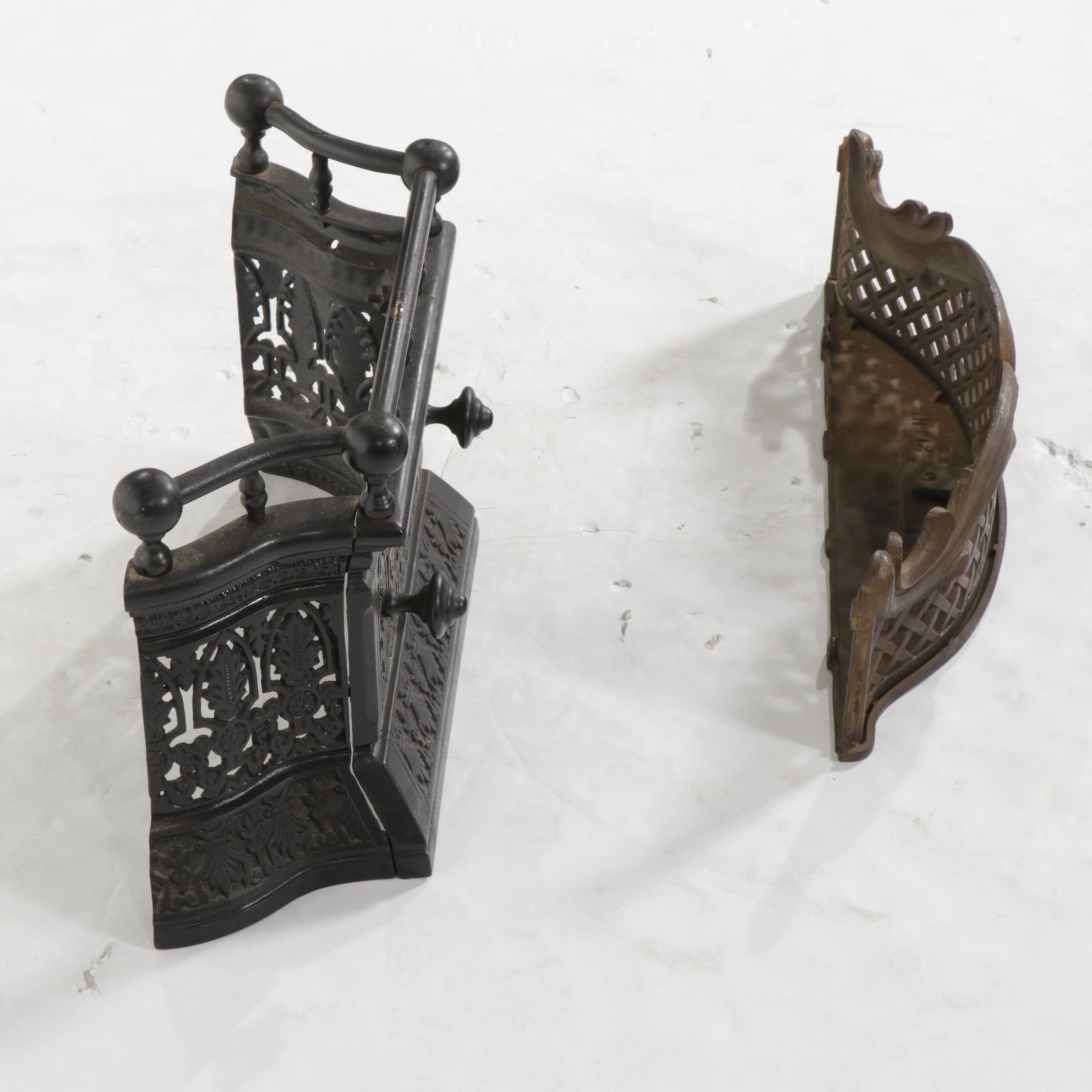 Cast Iron Fireplace Fenders