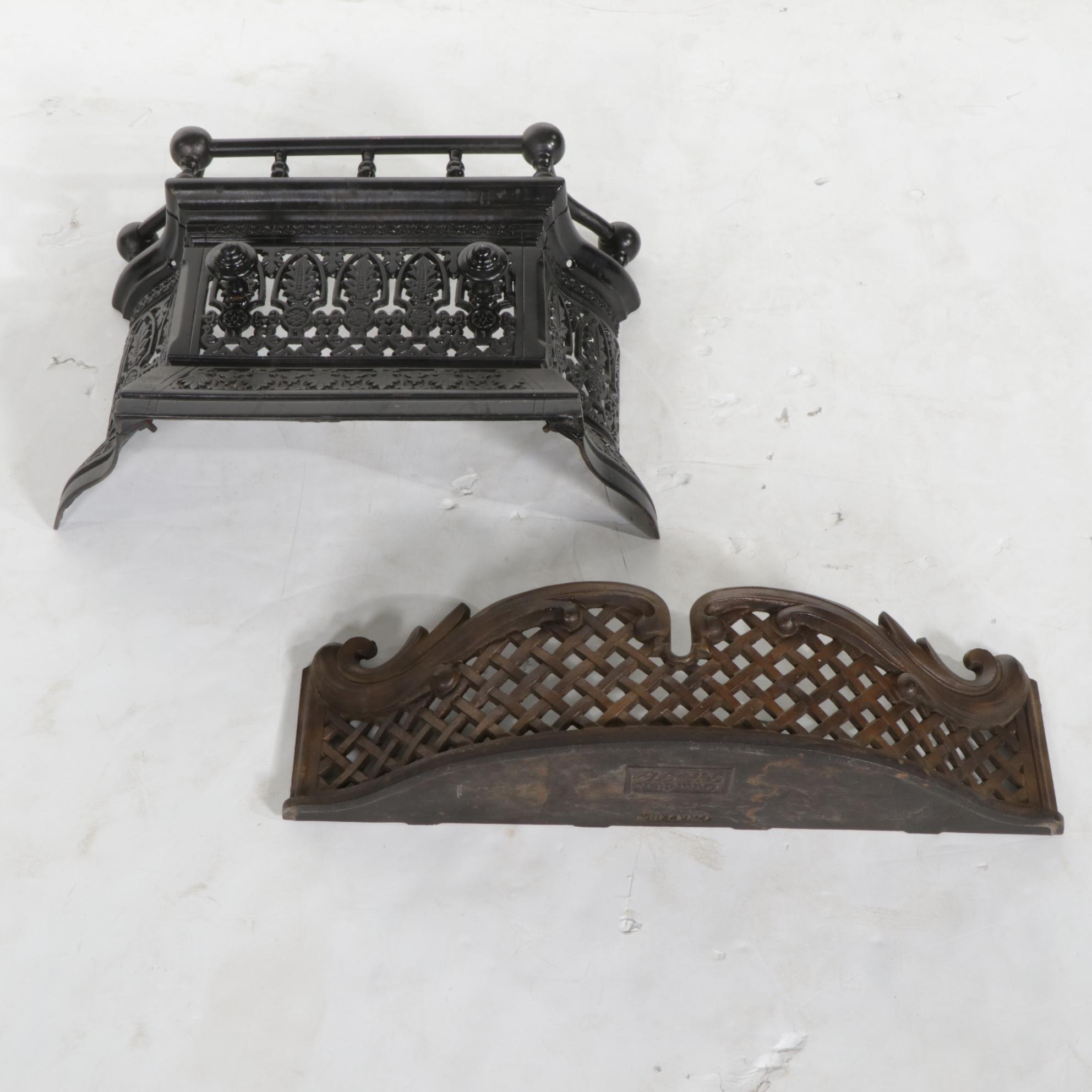 Cast Iron Fireplace Fenders