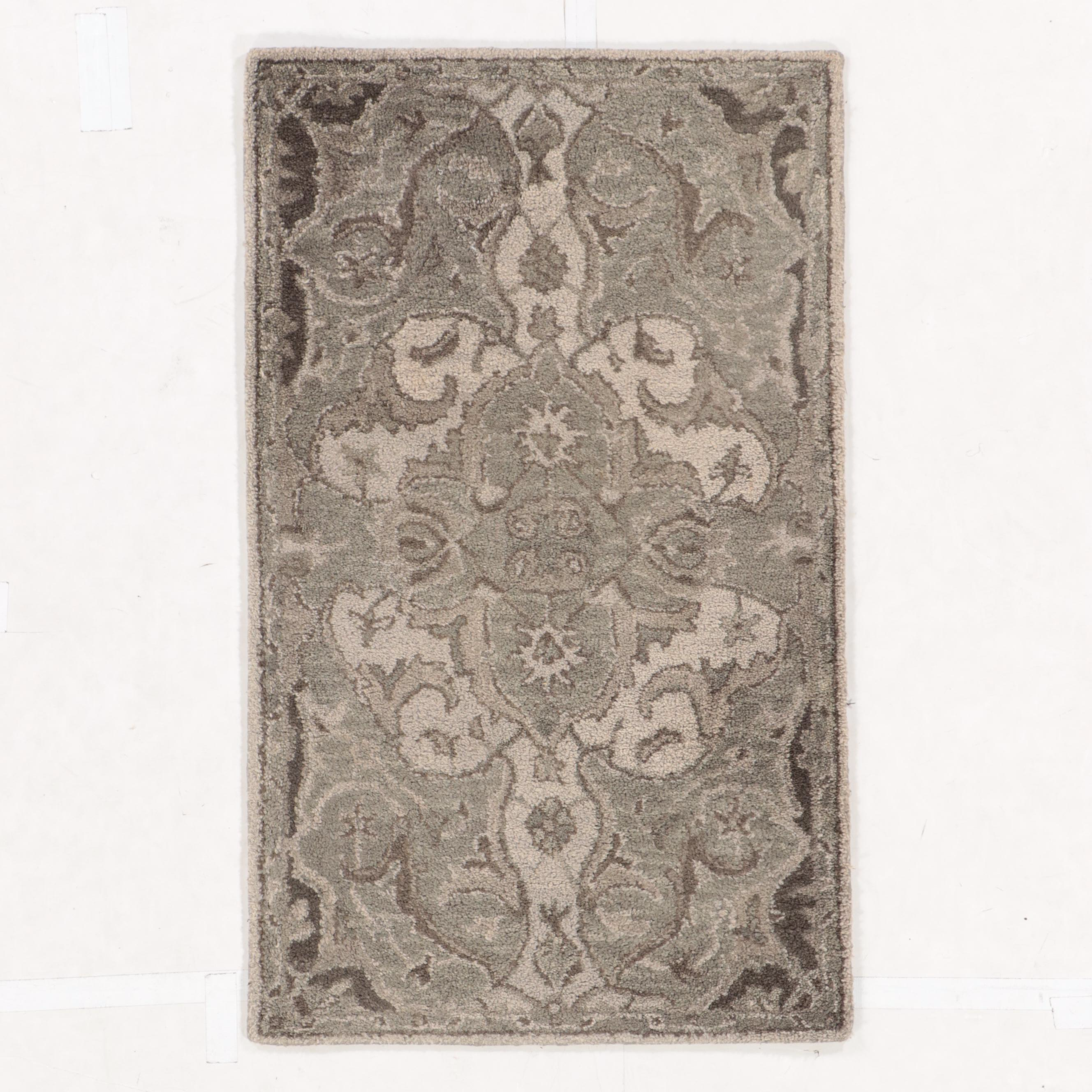 Hand-Tufted Pottery Barn Nolan Persian Style Area Rug and Carpet Runner