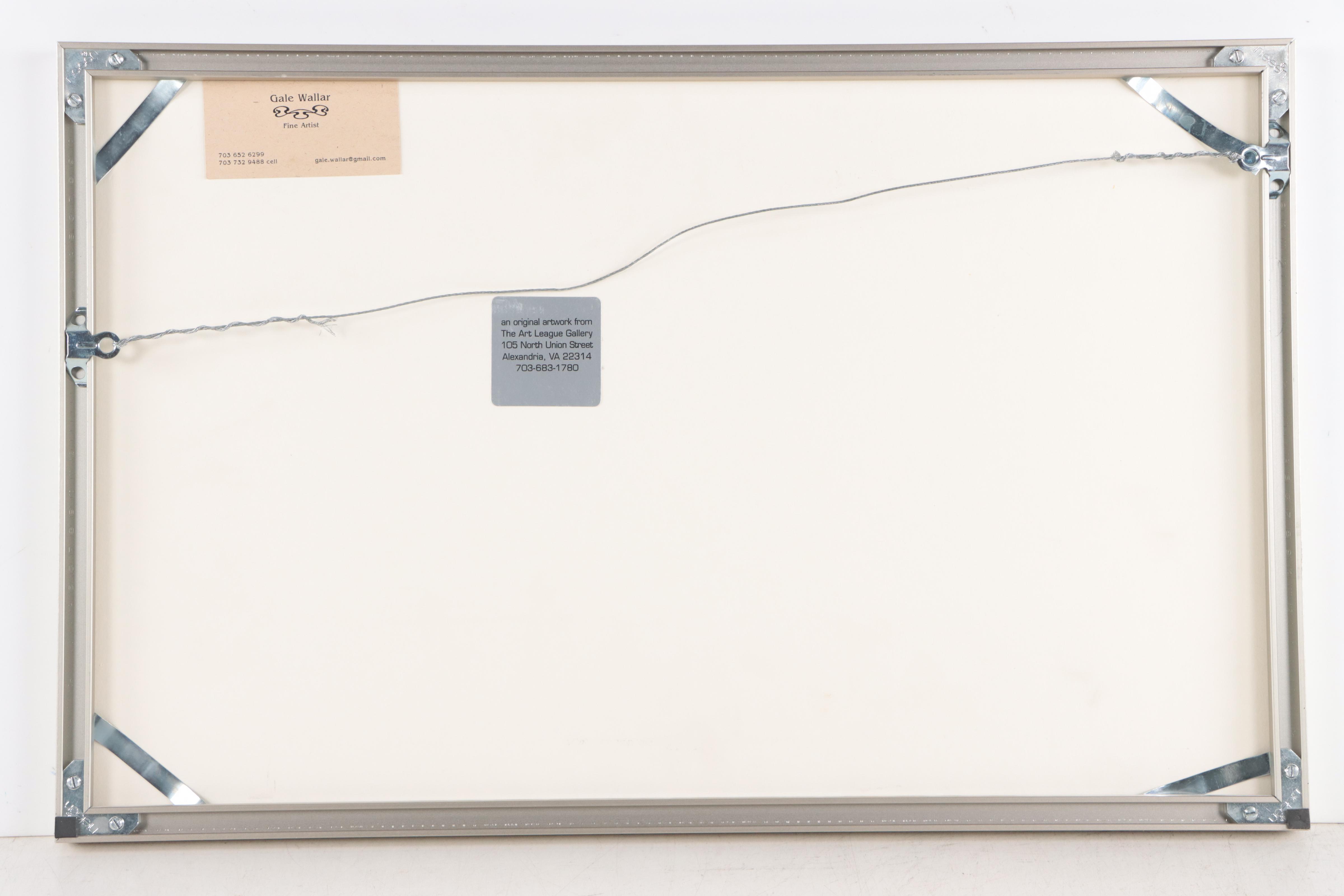 Gale Wallar Woodcut of Figure, 2004