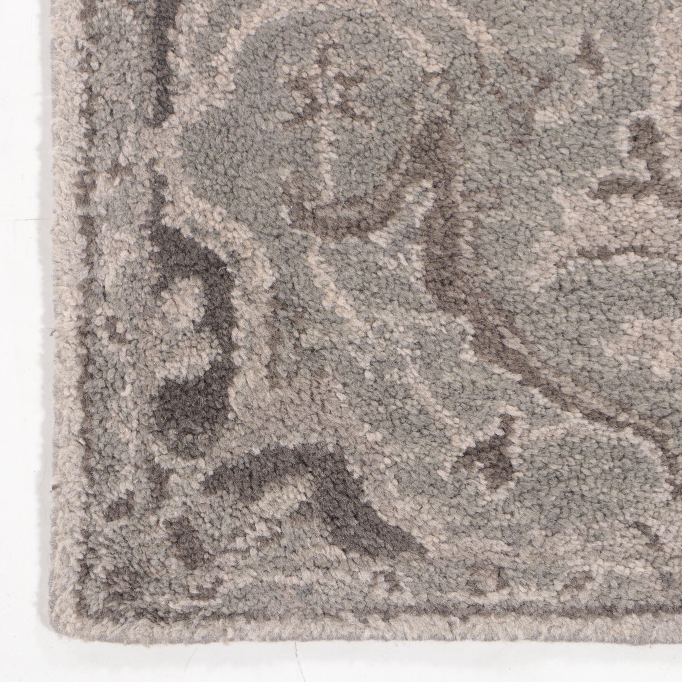 Hand-Tufted Pottery Barn Nolan Persian Style Area Rug and Carpet Runner