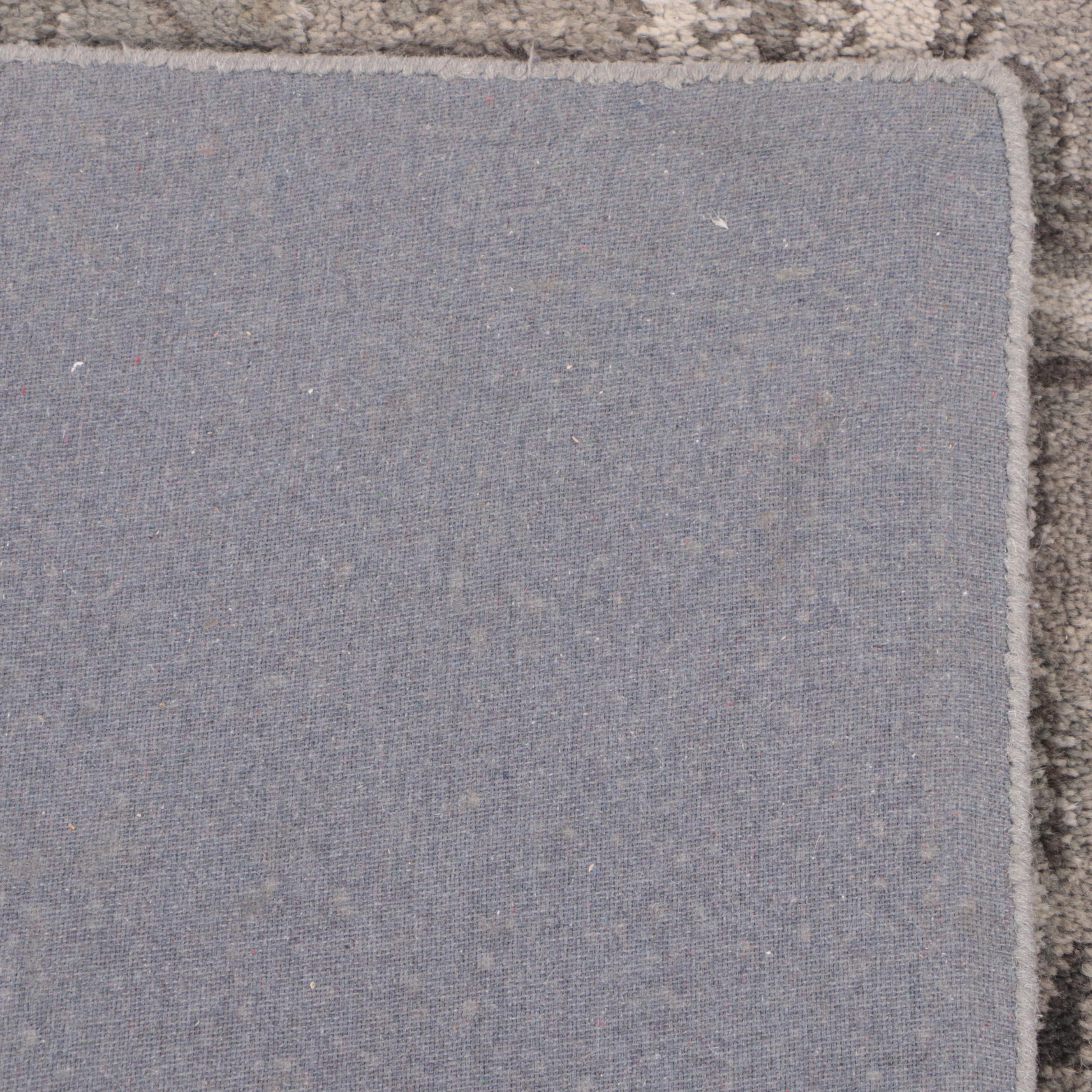 Hand-Tufted Pottery Barn Nolan Persian Style Area Rug and Carpet Runner