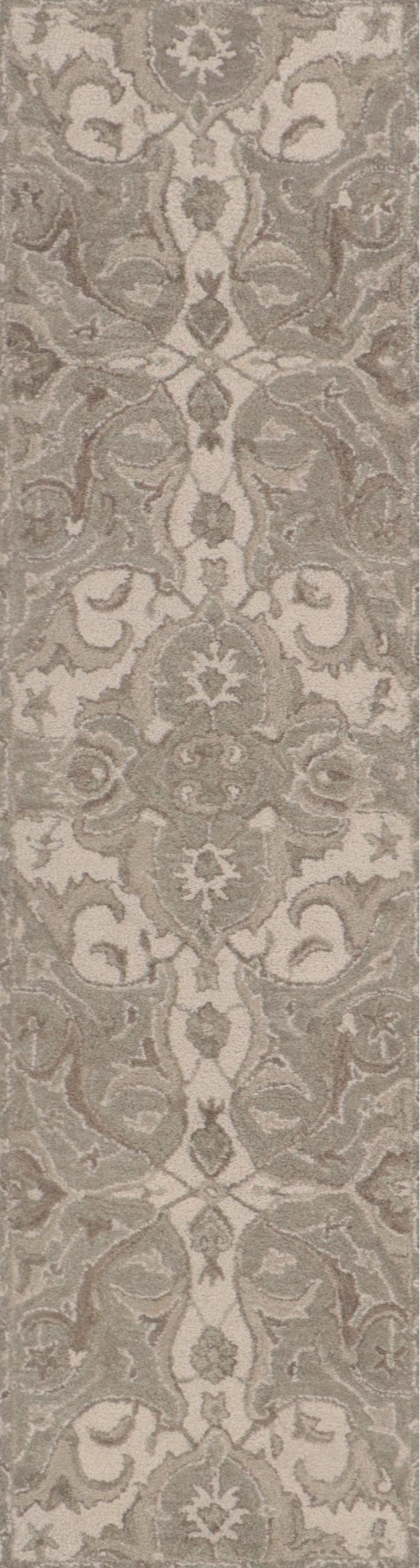Hand-Tufted Pottery Barn Nolan Persian Style Area Rug and Carpet Runner