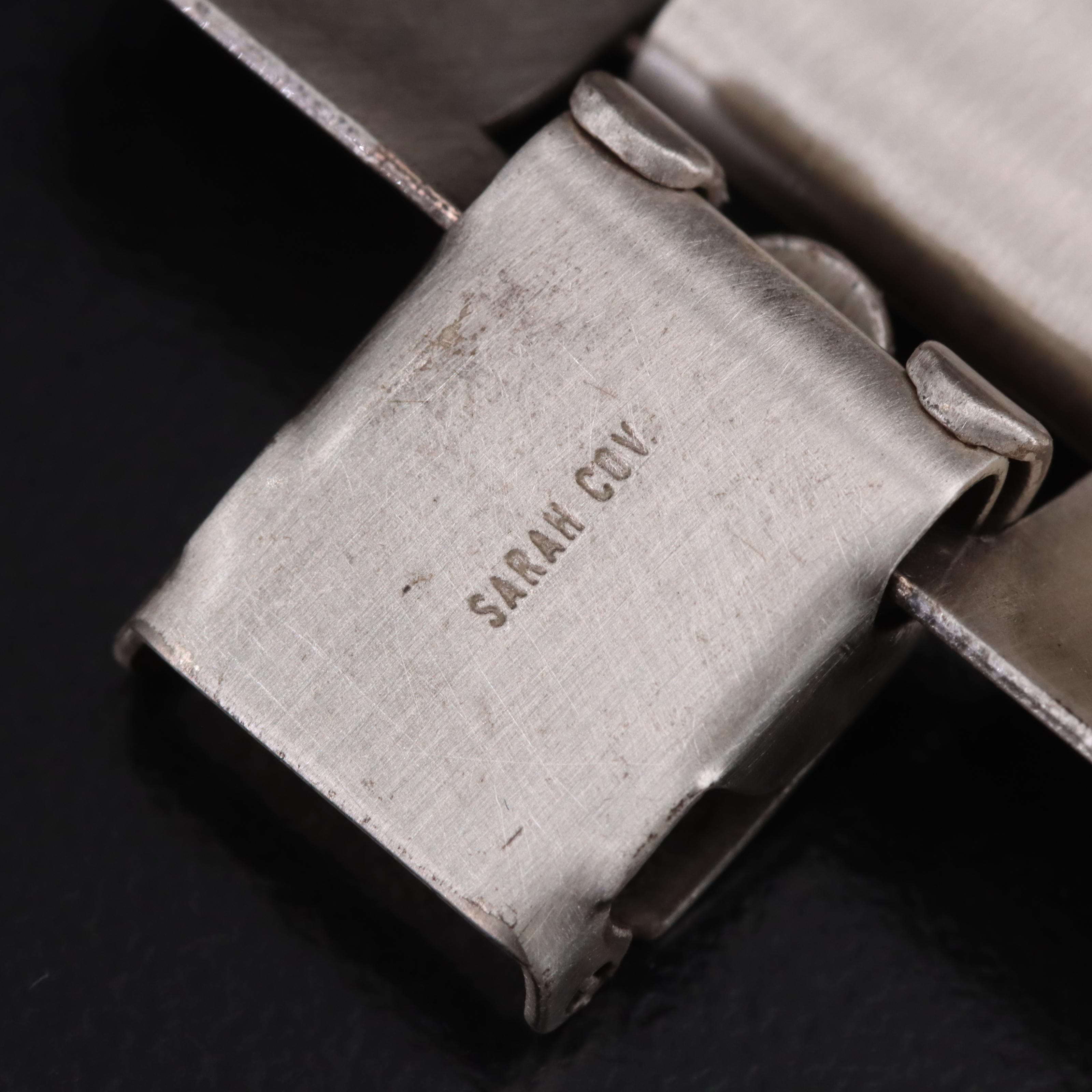 Cloisonné Panel Bracelet and Antique Double Heart Cuff Featured in Bracelets