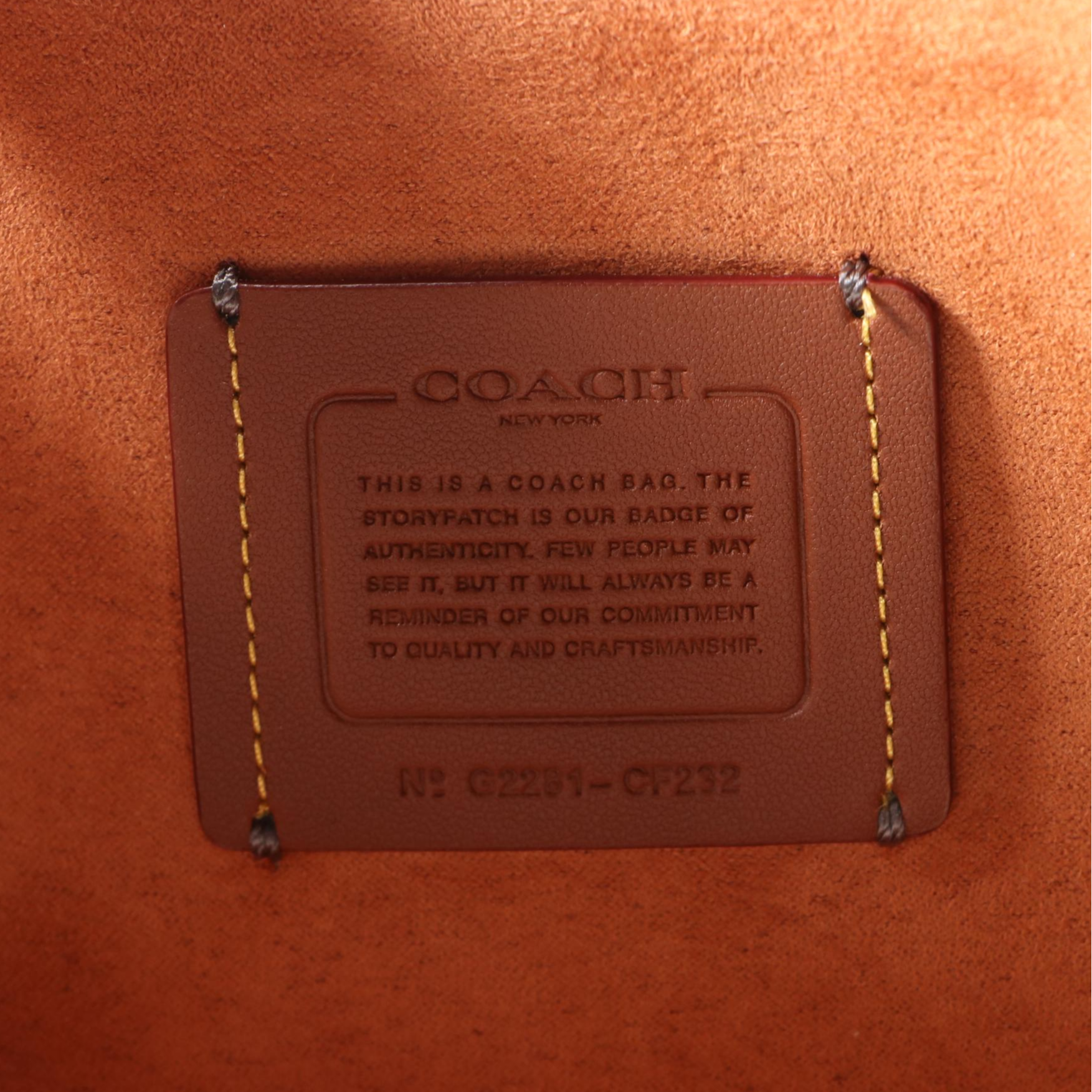 Coach Large Tote Bag in Plaid Print Coated Canvas