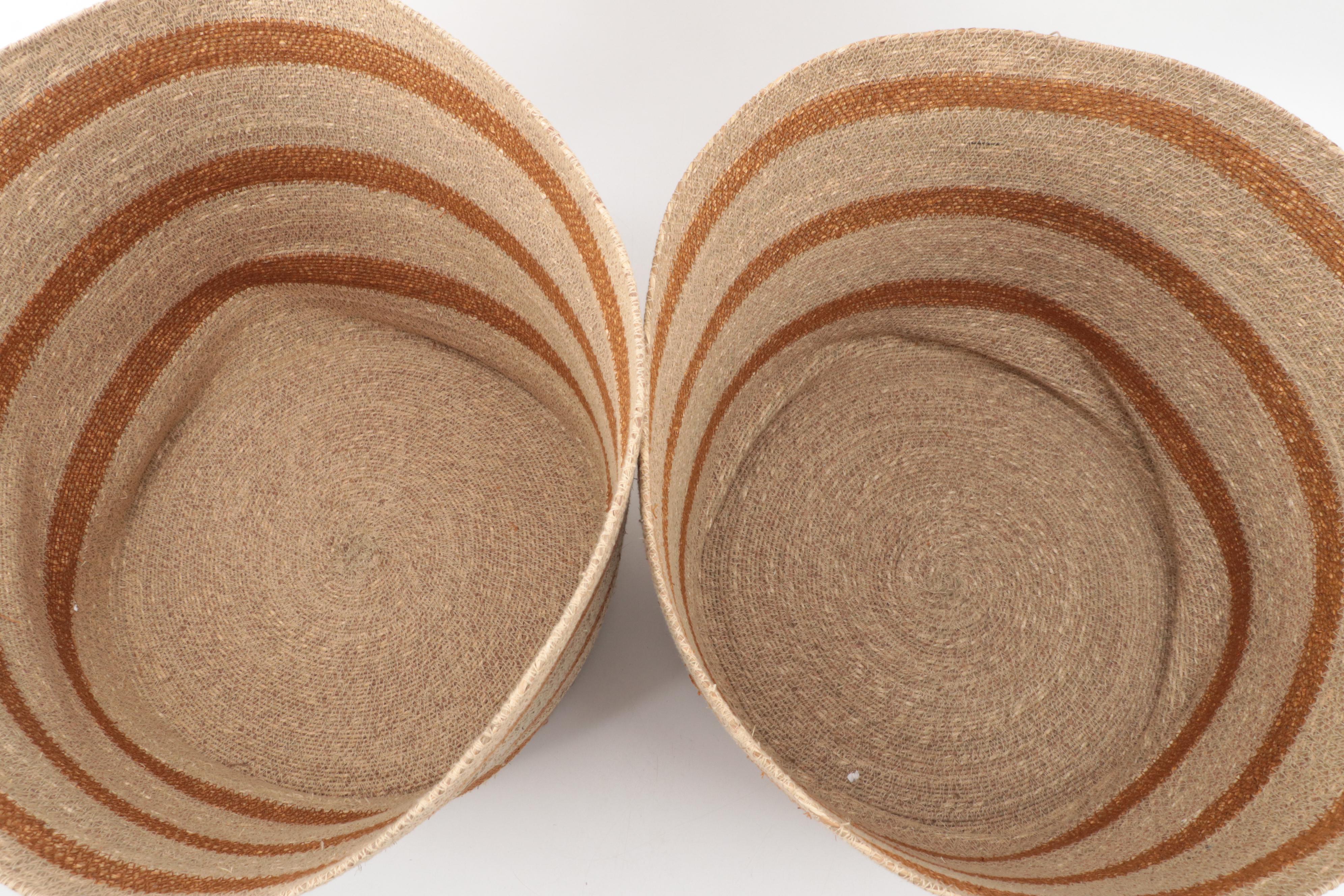 Threshold With Studio McGee Natural Seagrass Baskets