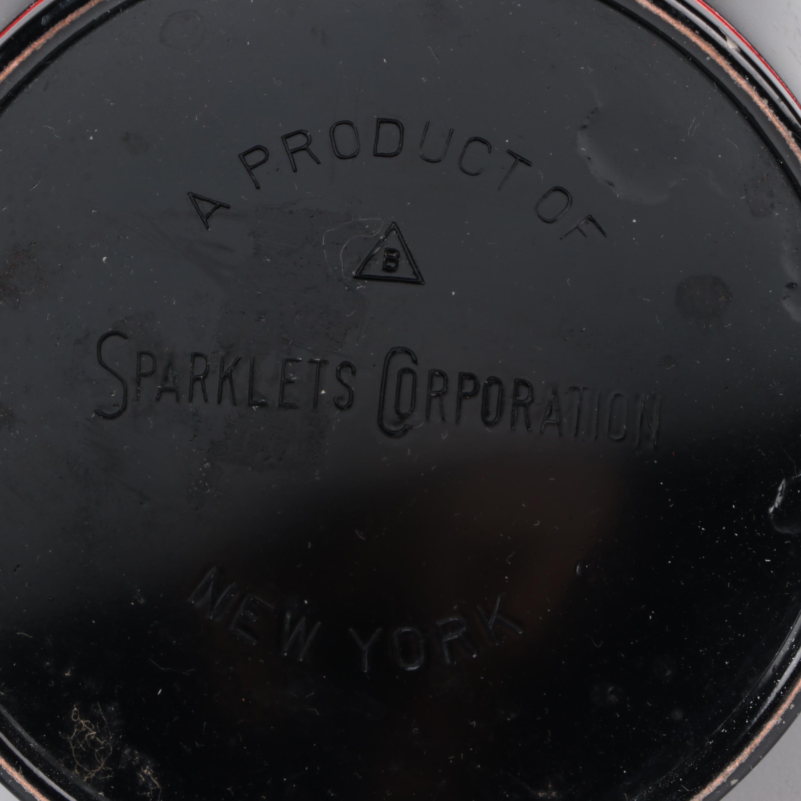 Sparklets Seltzer Bottle and Other Barware, Mid to Late 20th Century