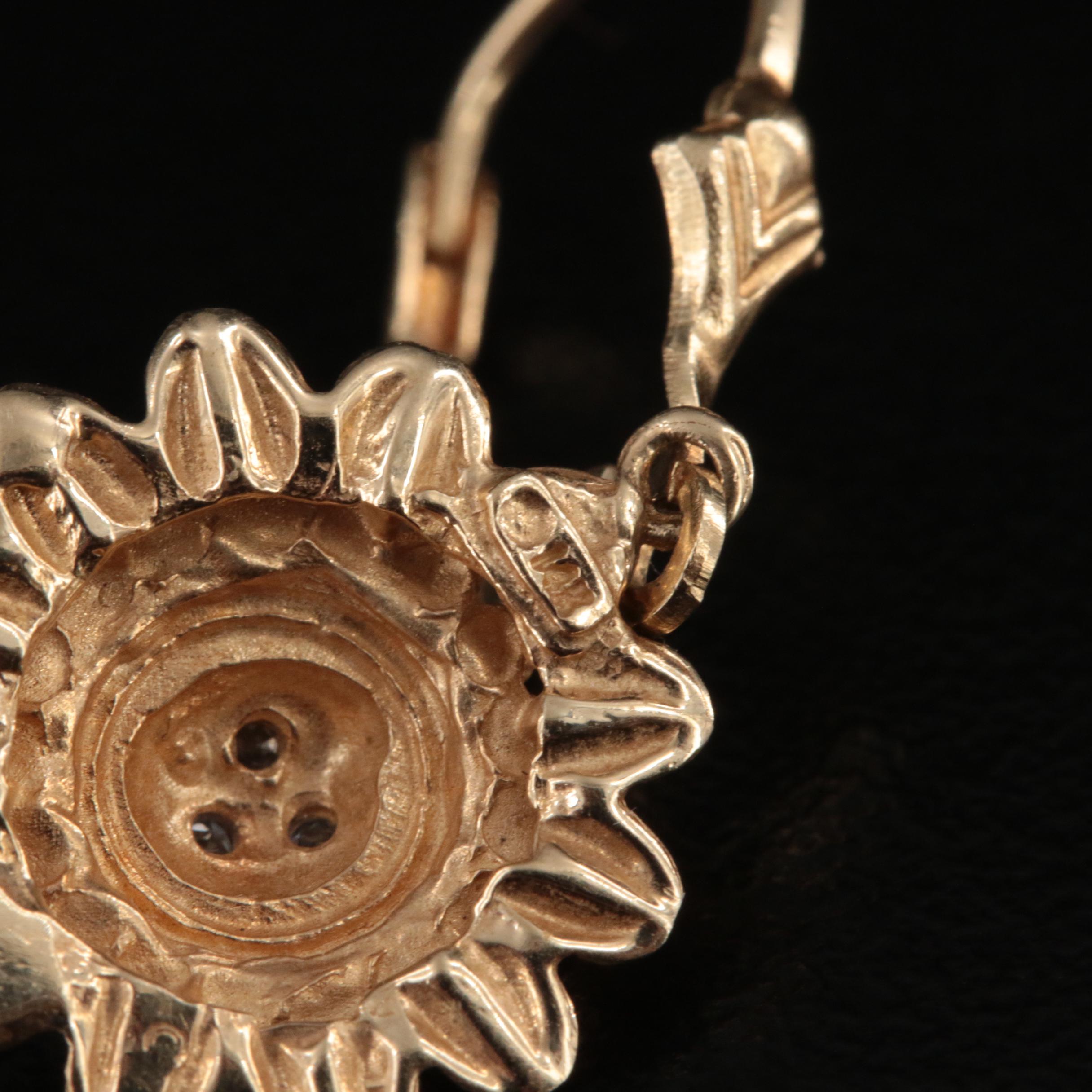 14K 0.03 CTW Diamond Earrings