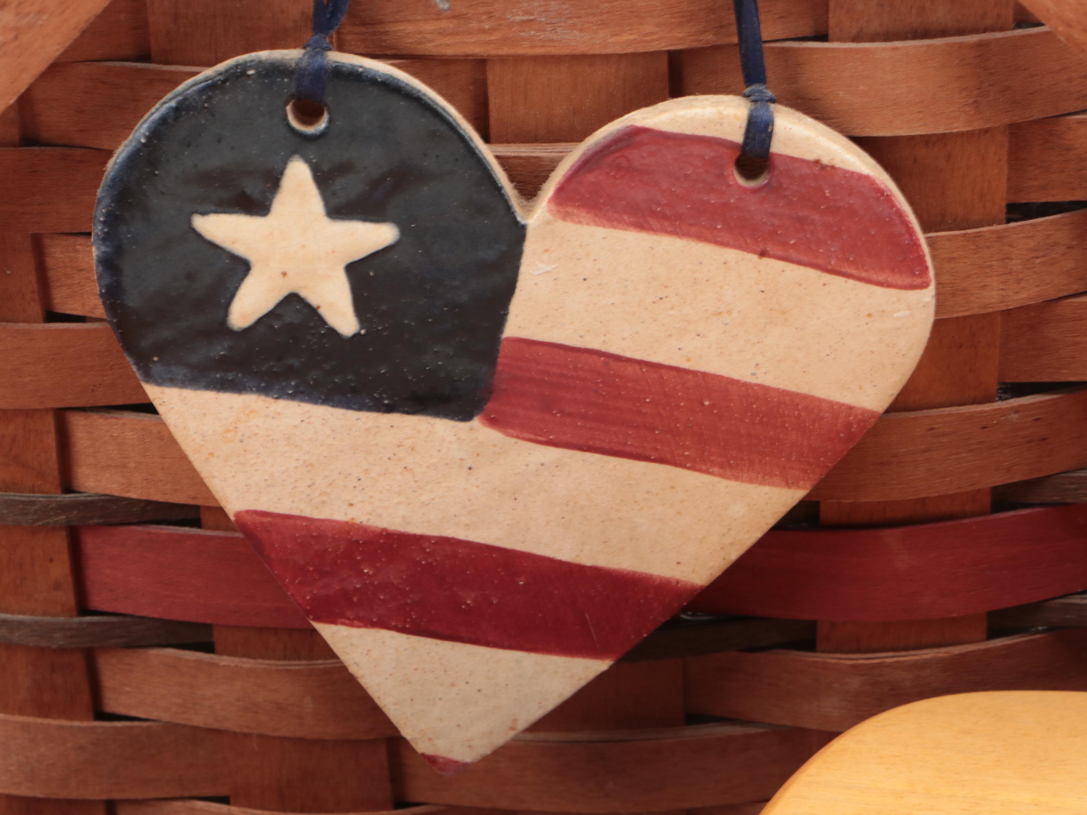 Longaberger Fabric Lined and Other Baskets