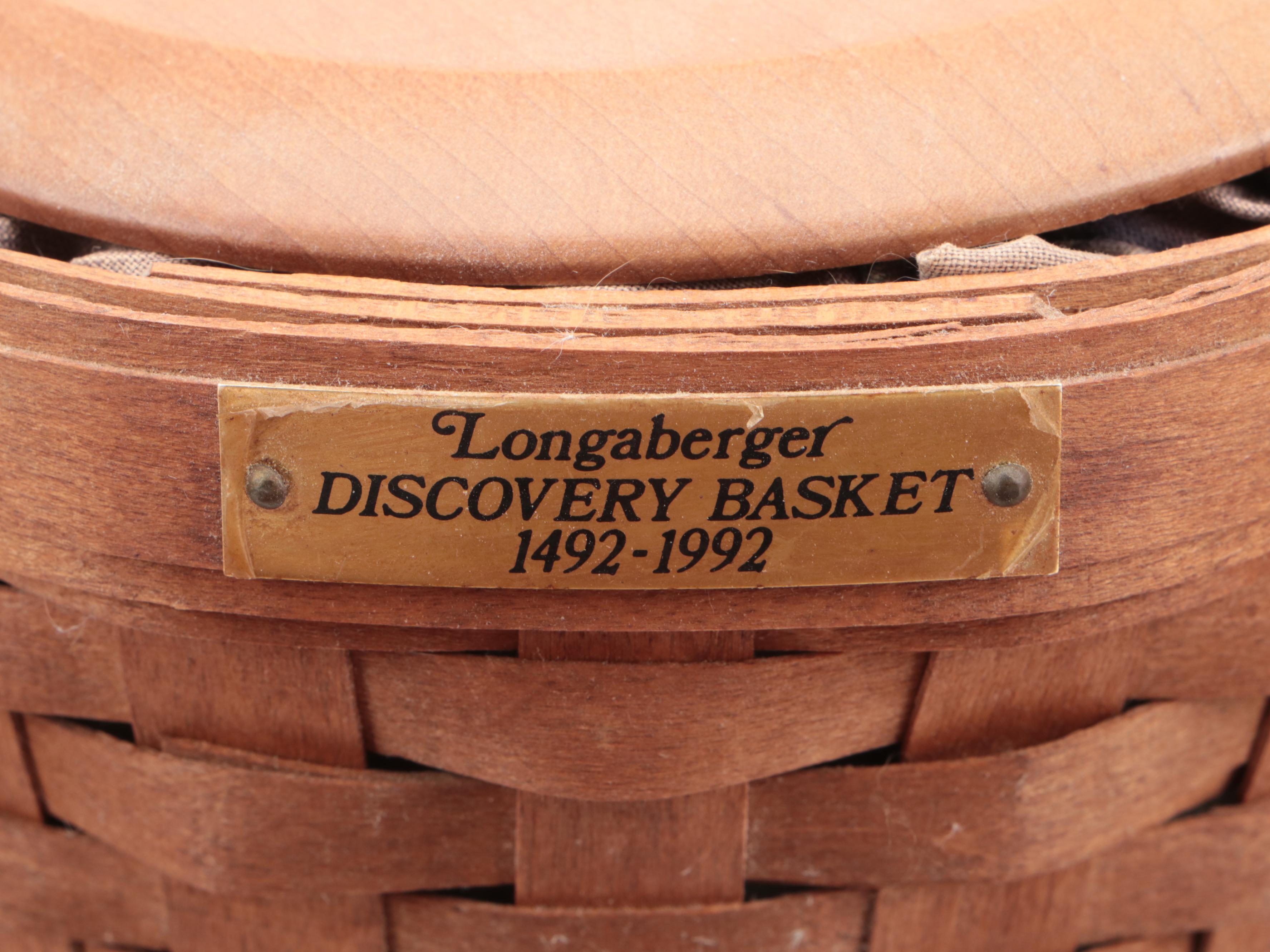 Longaberger Fabric Lined and Other Baskets