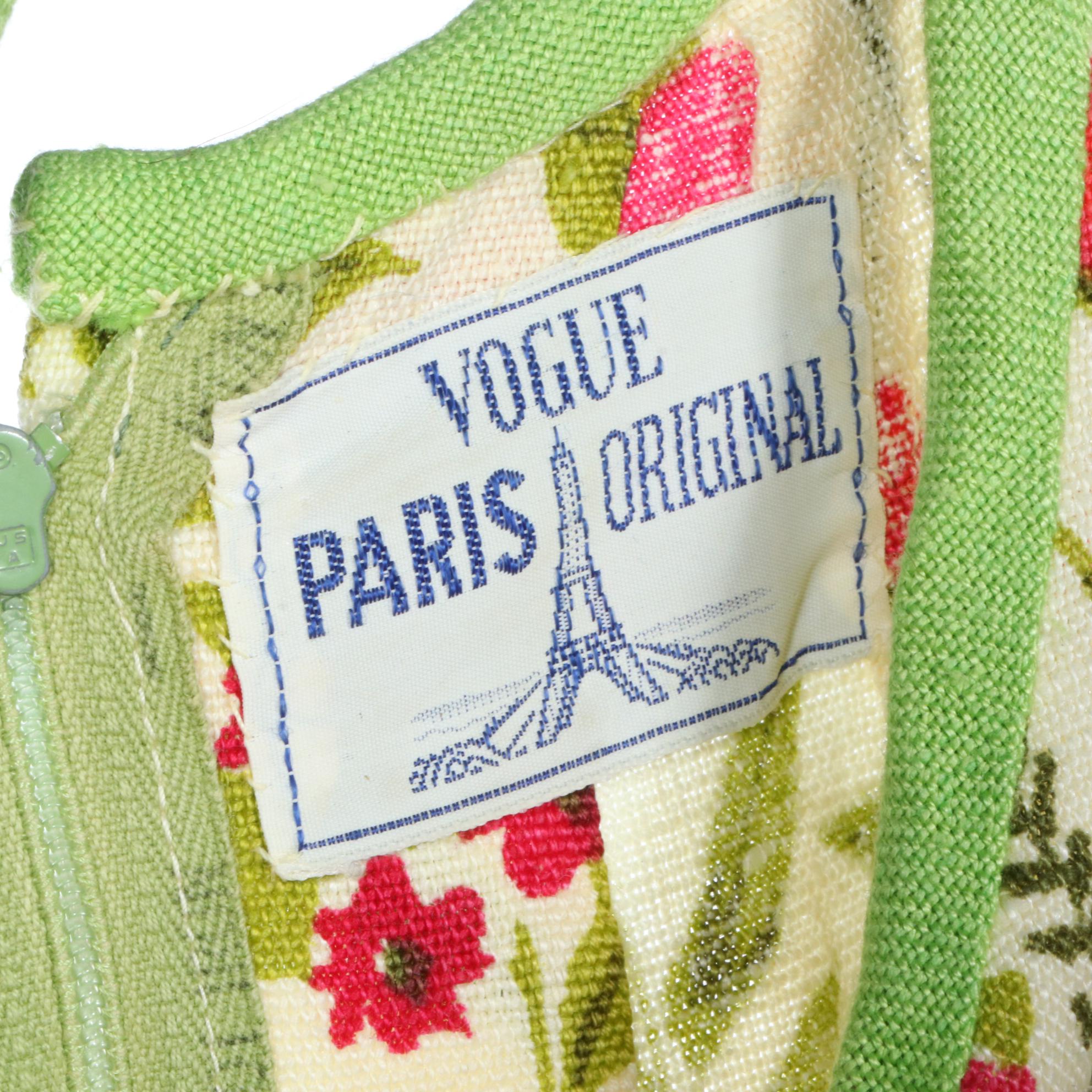 Vogue Paris Original and Other Vintage Sleeveless Dresses