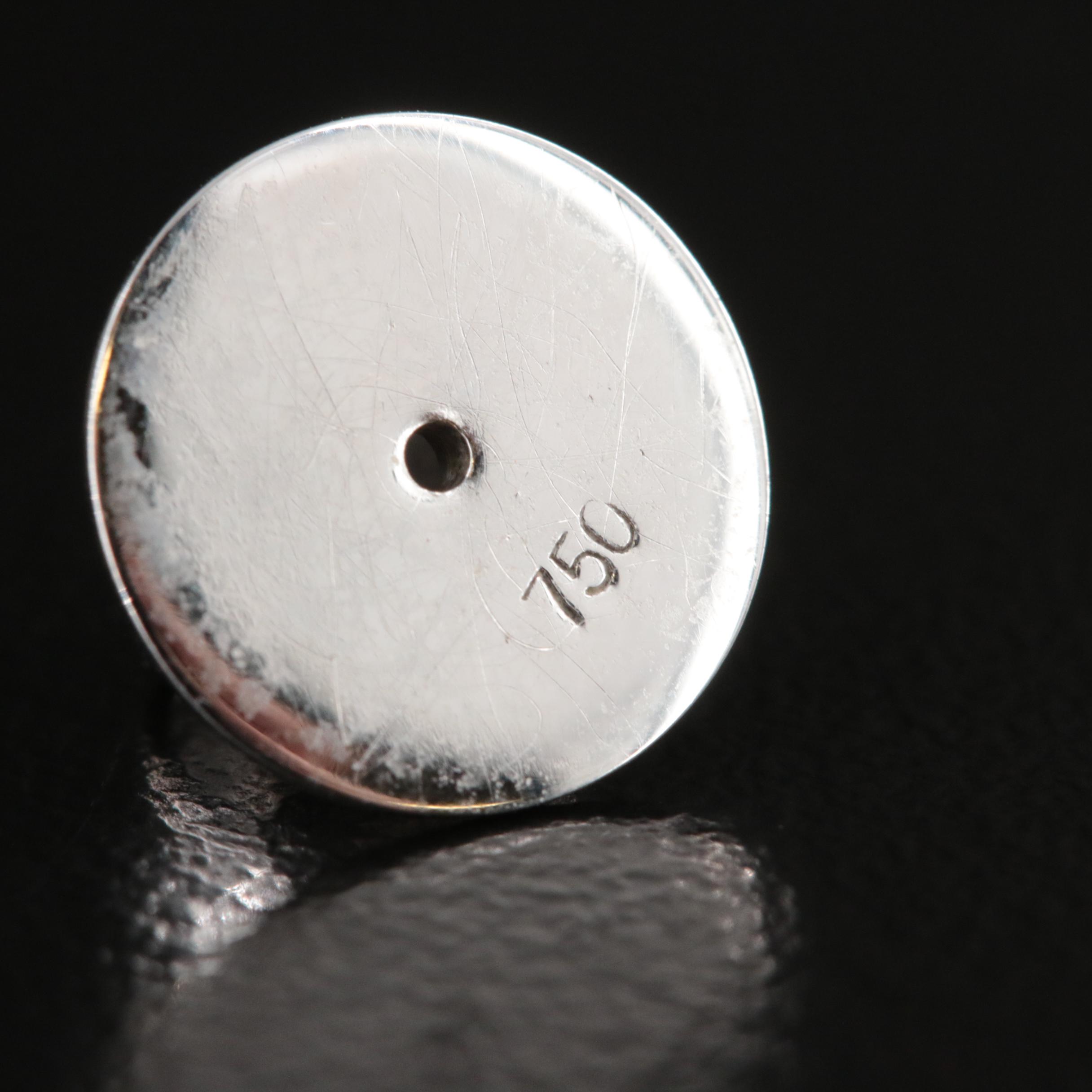 18K Pearl and Diamond Earrings