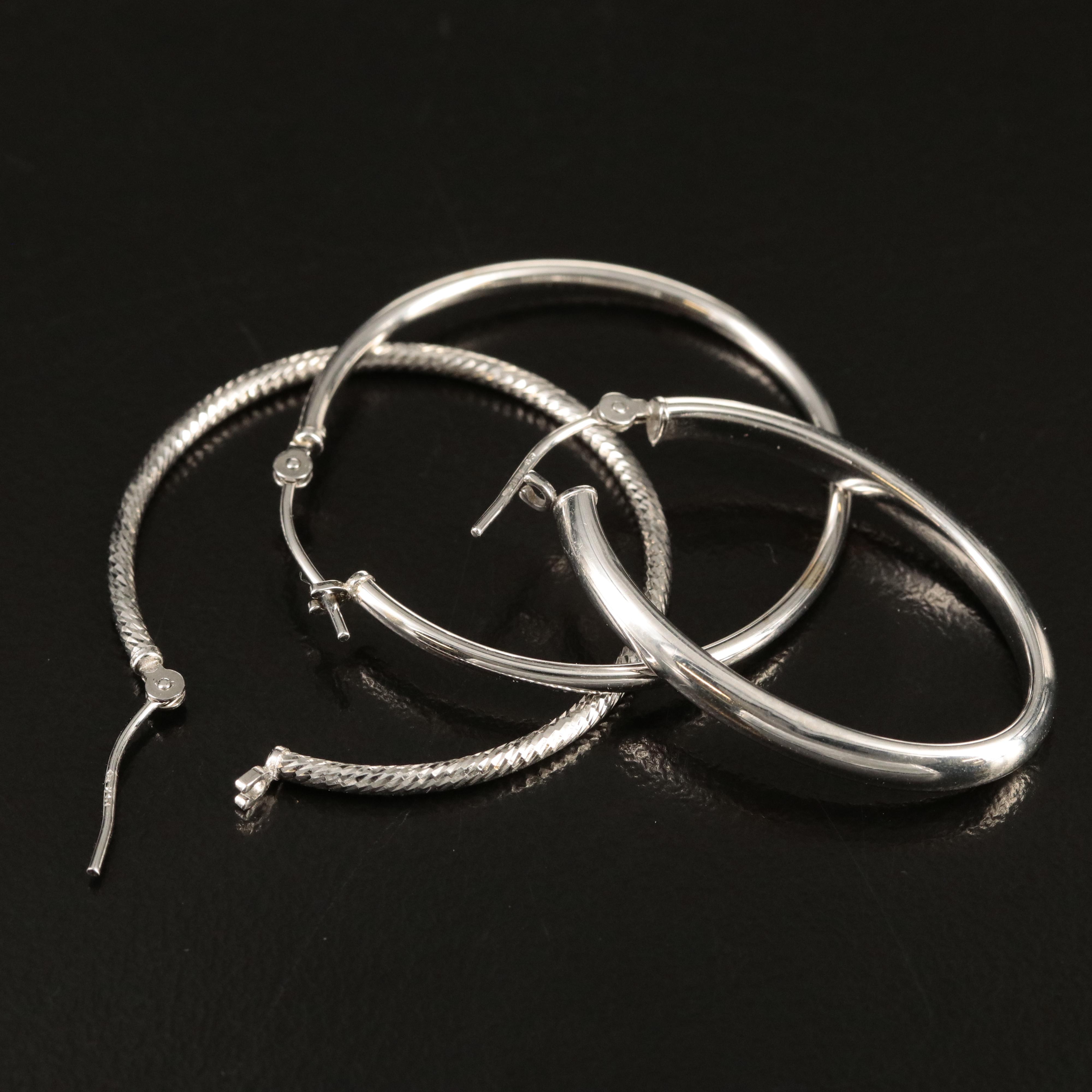 14K Hoop Earrings