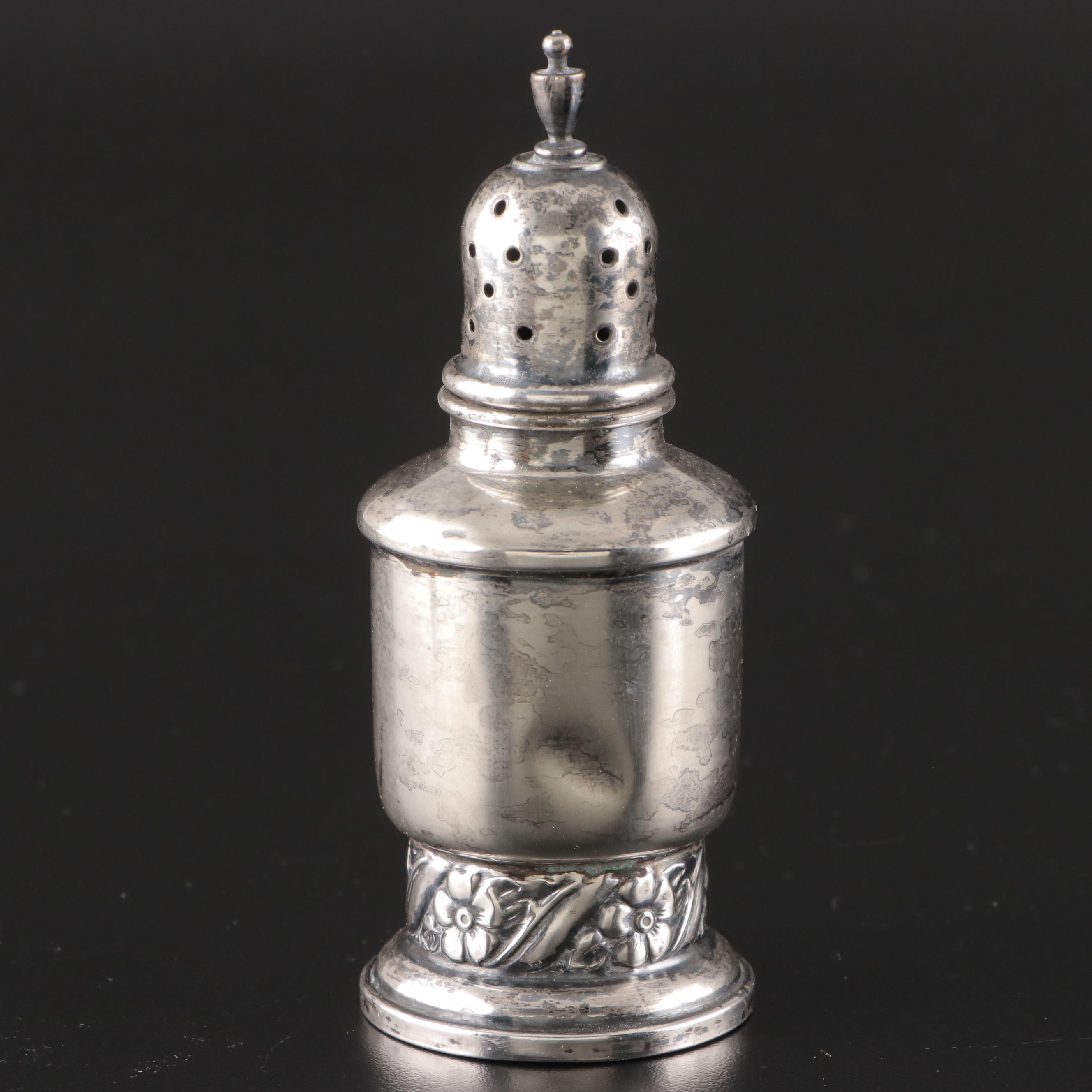 Mueck-Carey "Floret" Sterling Silver Shakers, Mid-20th Century