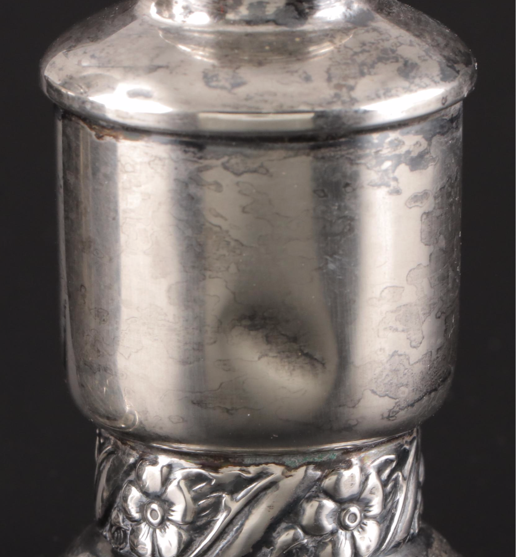 Mueck-Carey "Floret" Sterling Silver Shakers, Mid-20th Century