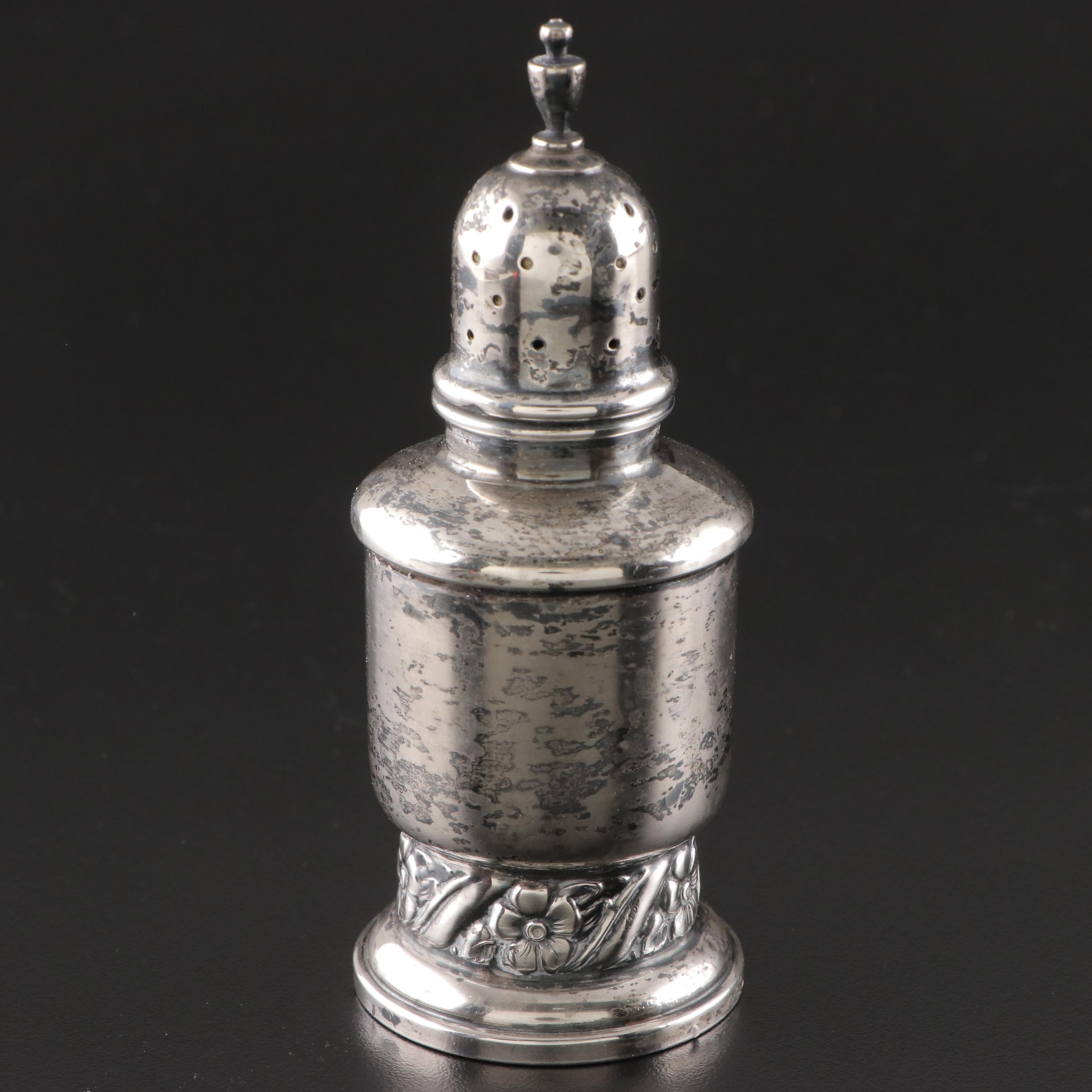 Mueck-Carey "Floret" Sterling Silver Shakers, Mid-20th Century