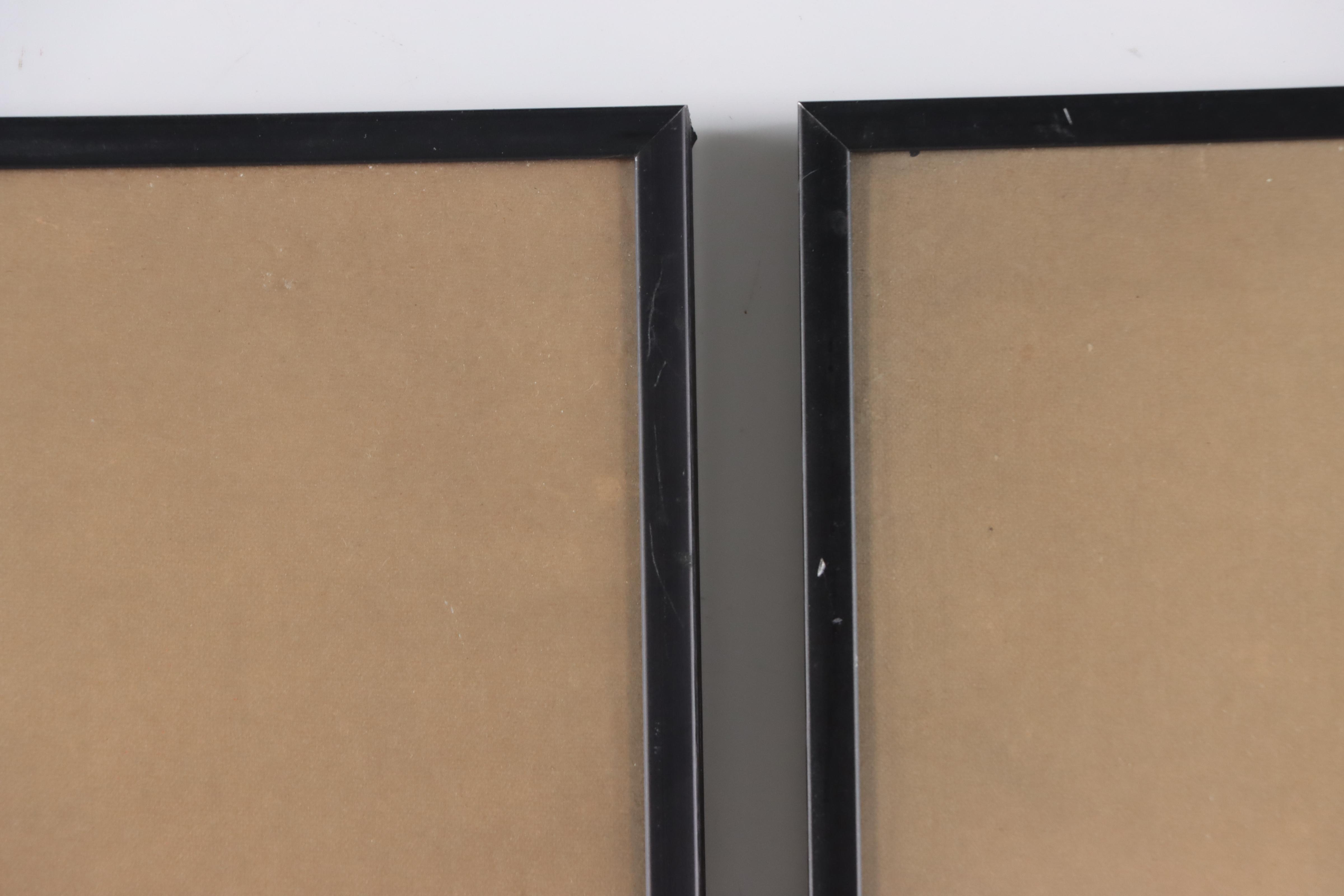 Chinese Ancestor Portrait Gouache Paintings