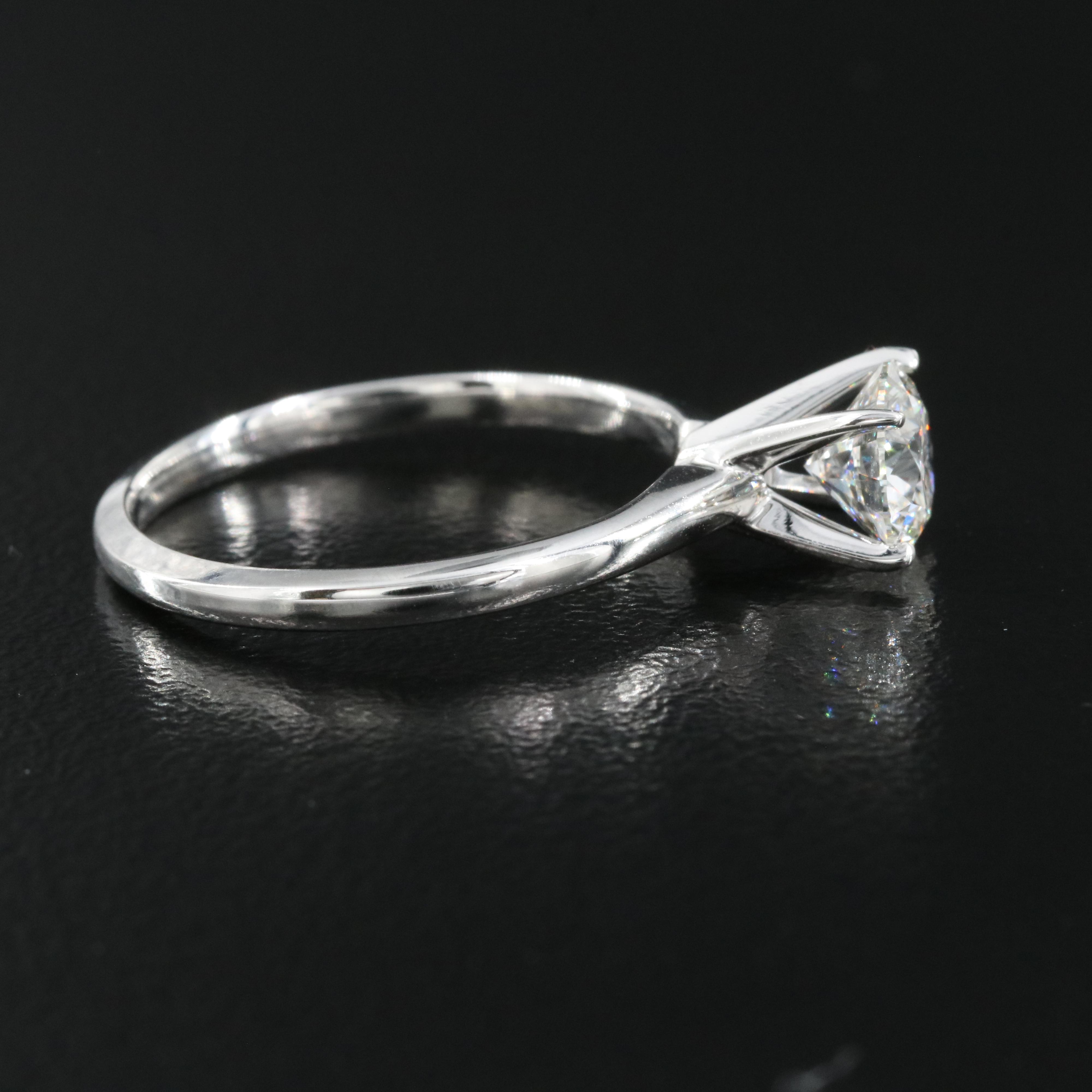 14K 0.92 CT Lab Grown Diamond Solitaire Ring