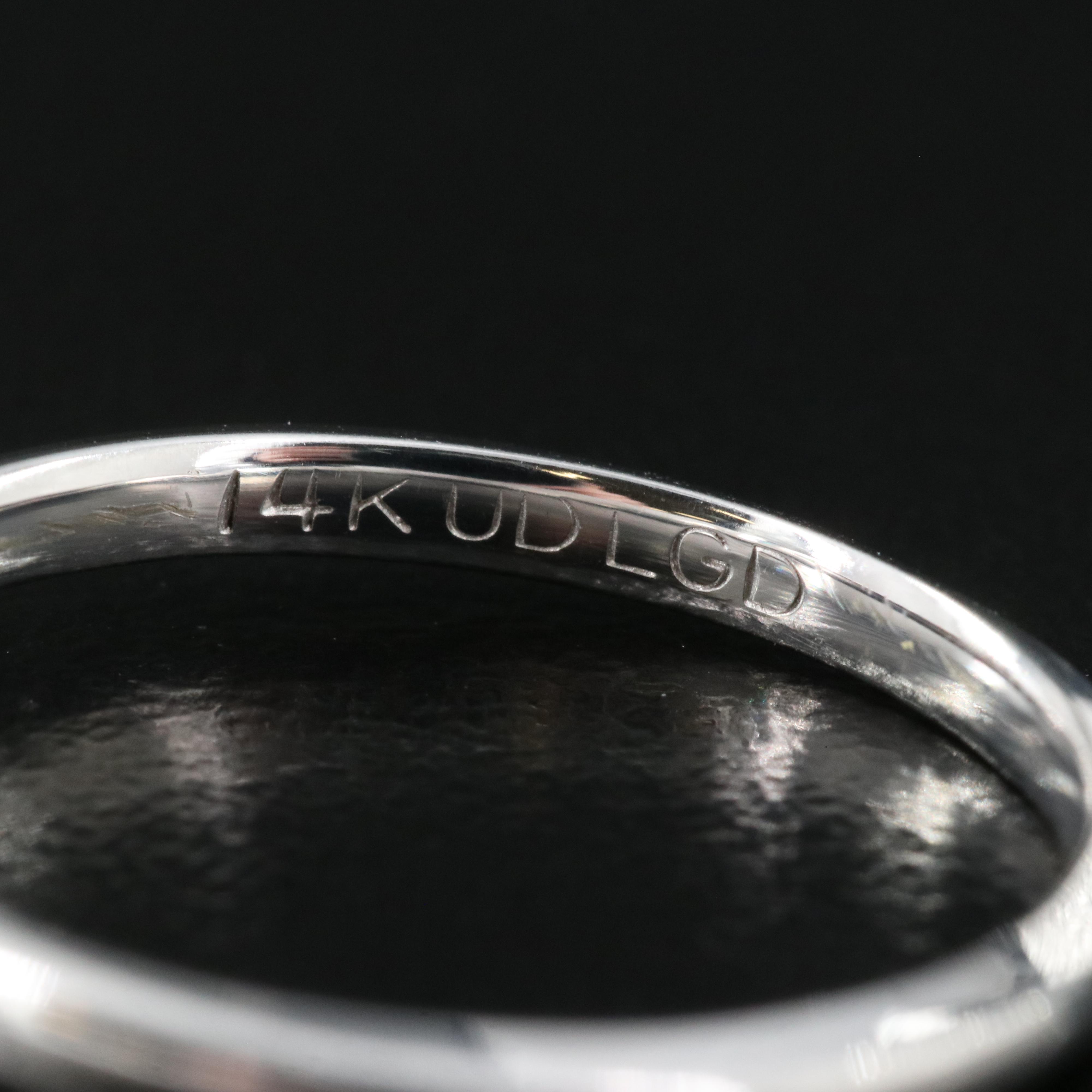 14K 0.92 CT Lab Grown Diamond Solitaire Ring