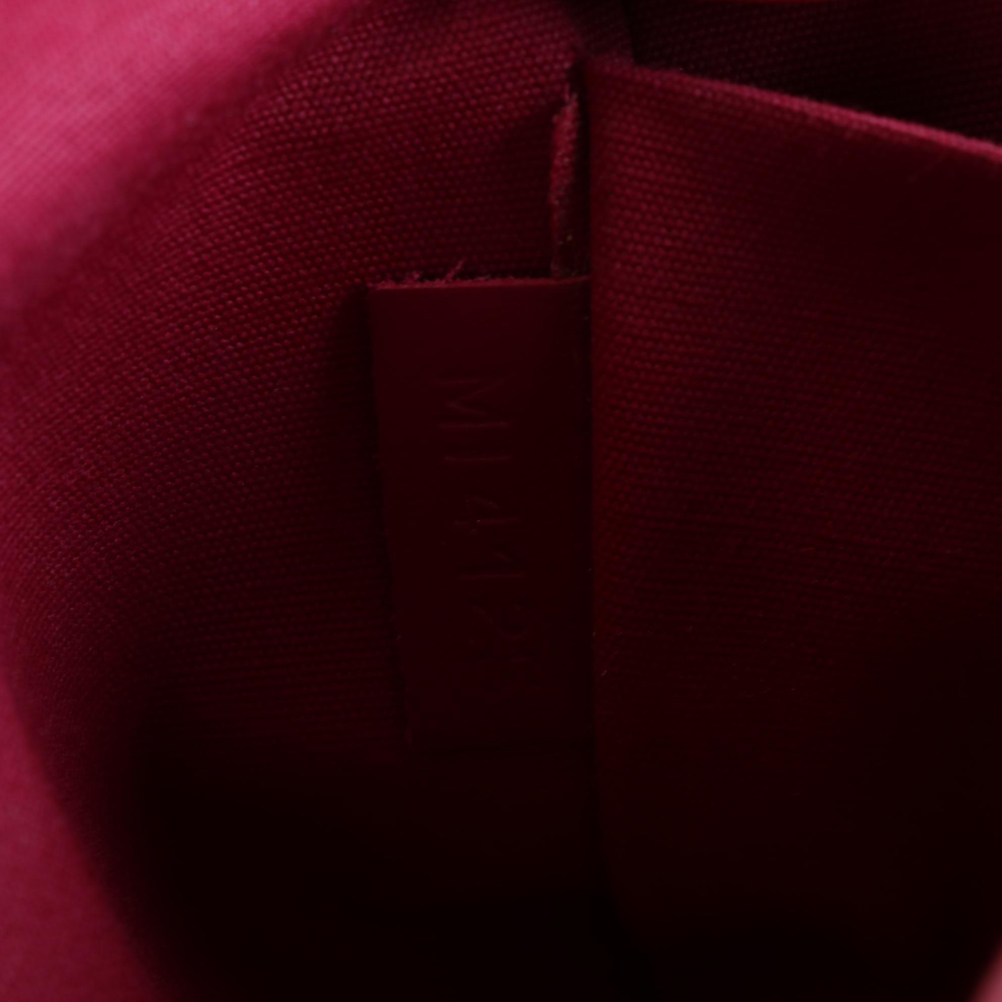 Louis Vuitton Félicie Pochette in Monogram Vernis with Chain Strap and Pouches