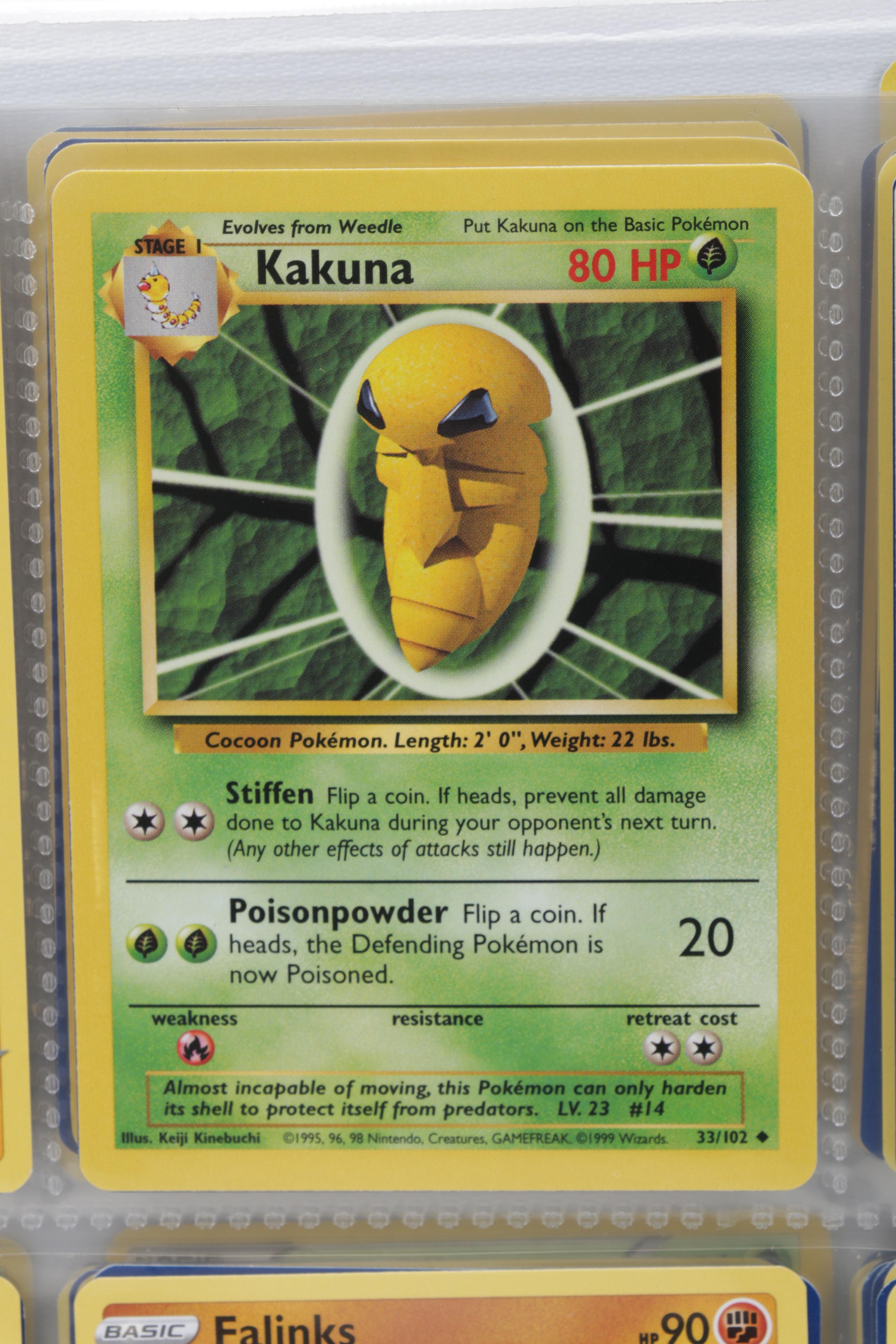 Pokémon Trading Cards Including First Edition Blaine's Tauros and Dark Machoke