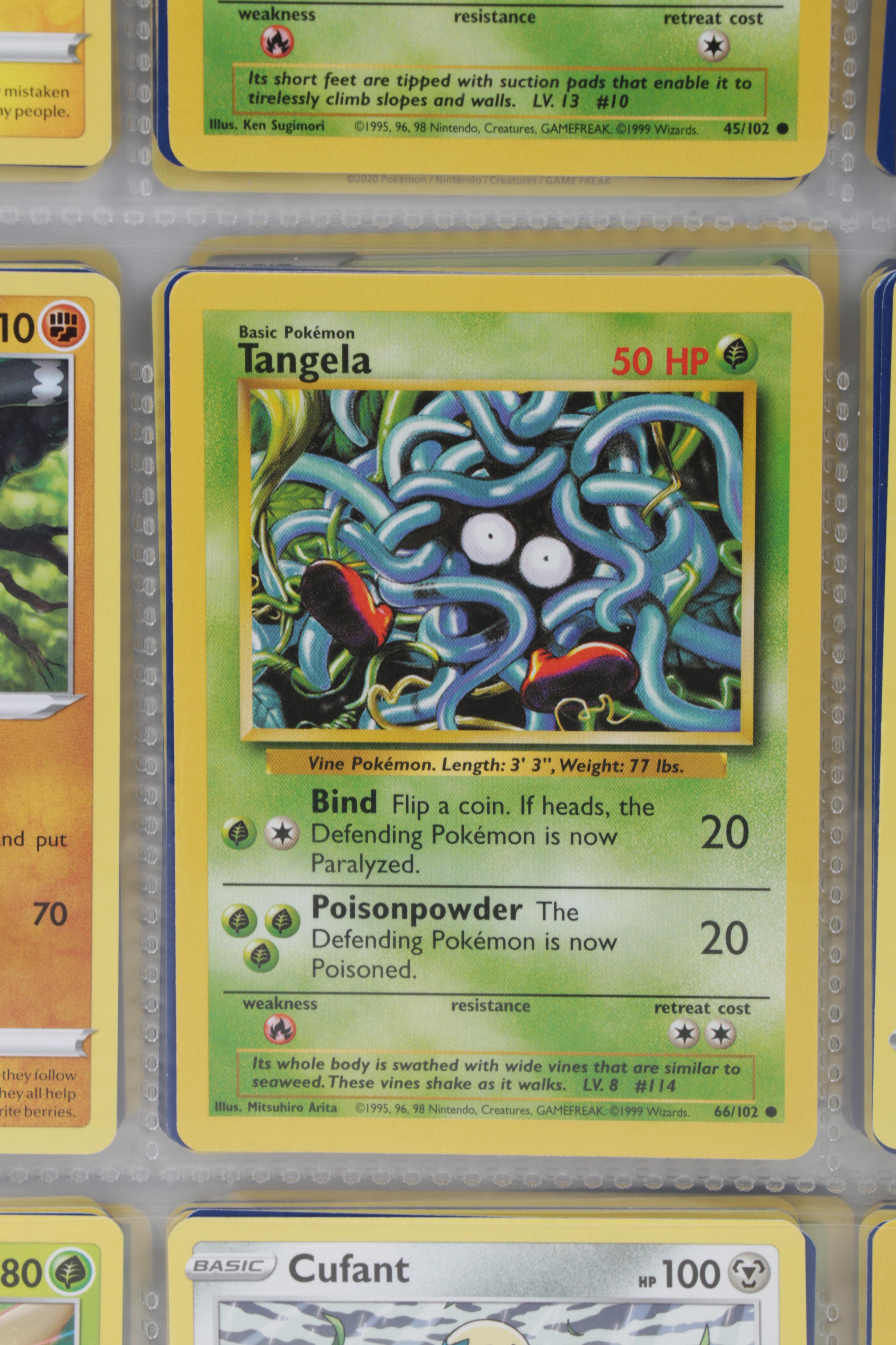 Pokémon Trading Cards Including First Edition Blaine's Tauros and Dark Machoke
