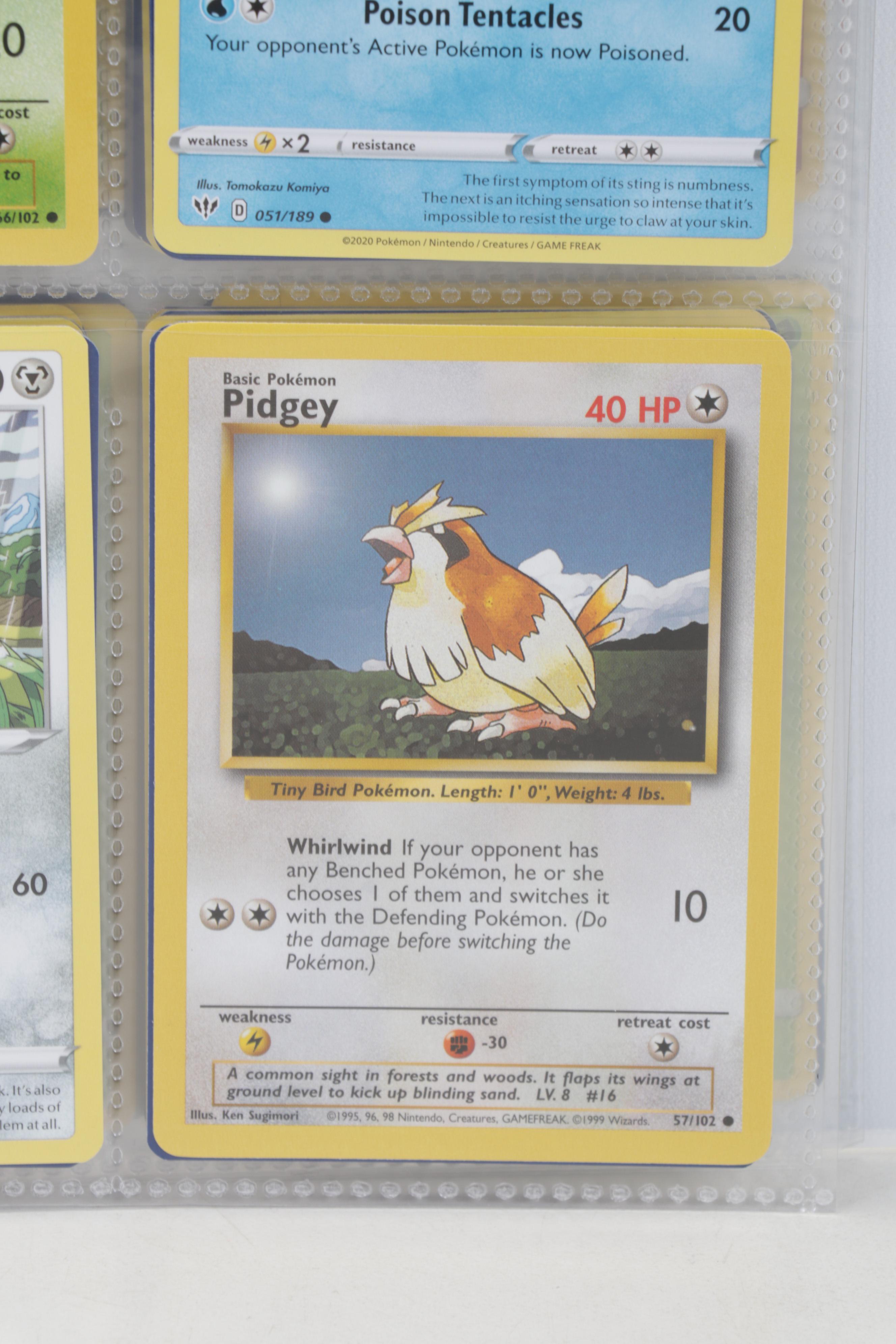 Pokémon Trading Cards Including First Edition Blaine's Tauros and Dark Machoke