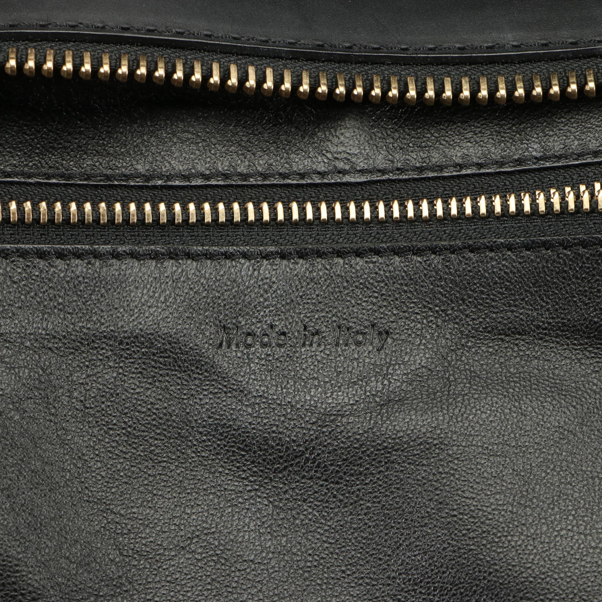 Céline Mini Luggage Tote in Animal Print Canvas and Leather