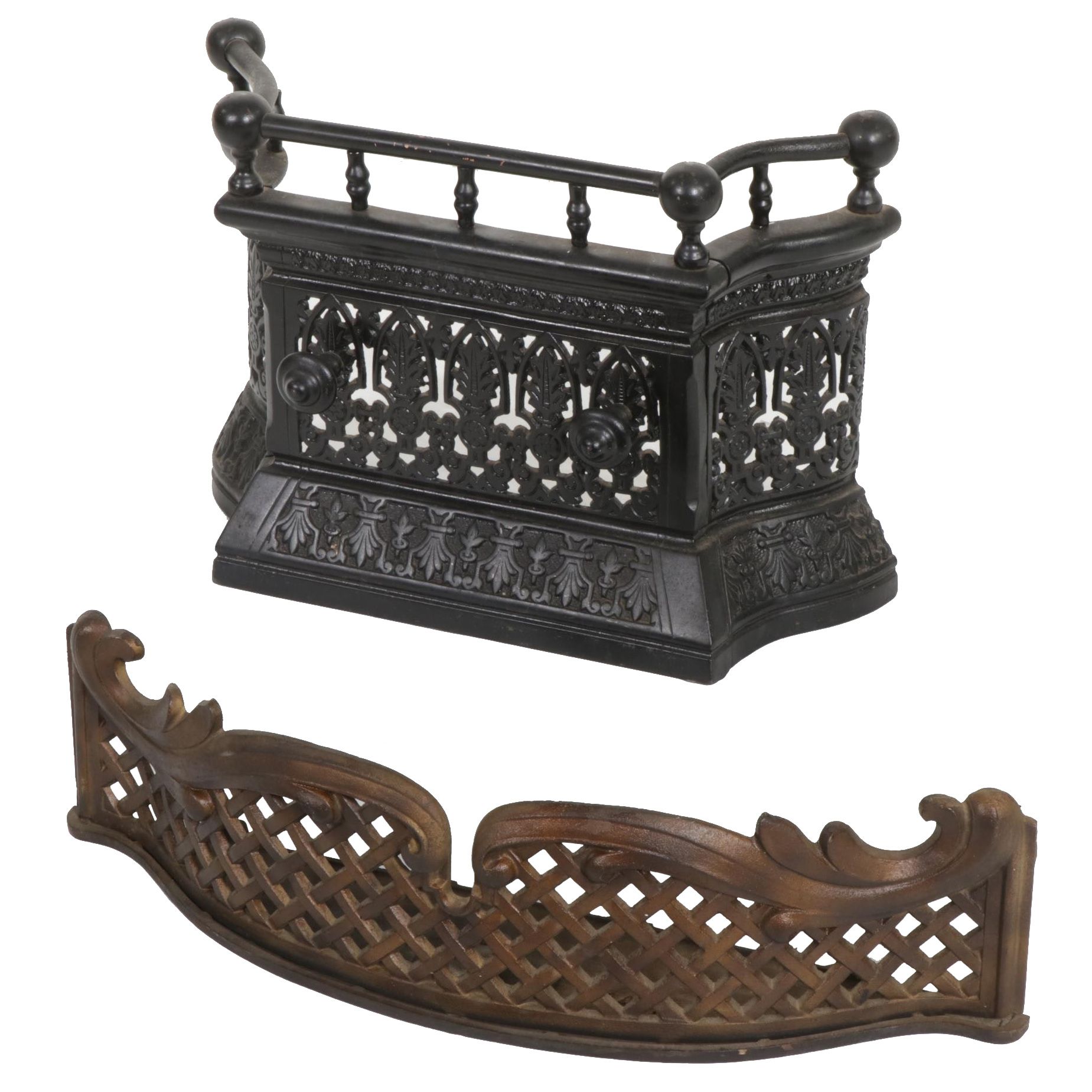 Cast Iron Fireplace Fenders